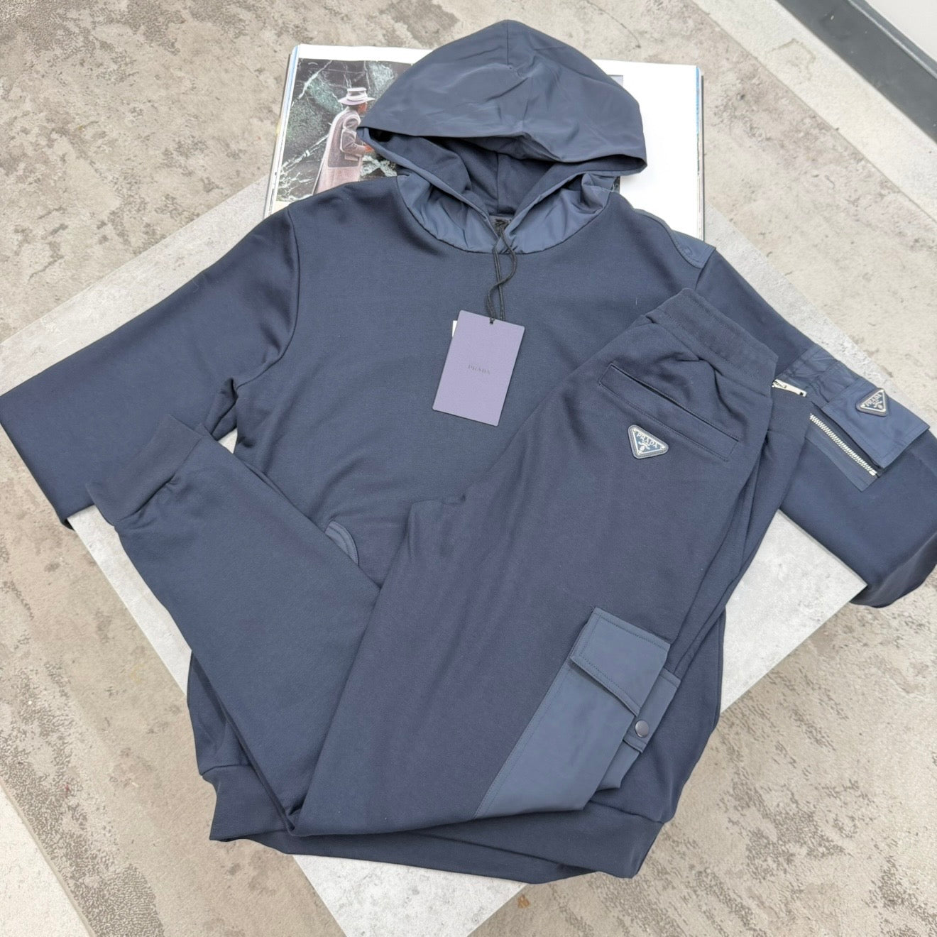 PDA - ARM POCKET TRACKSUIT - NAVY