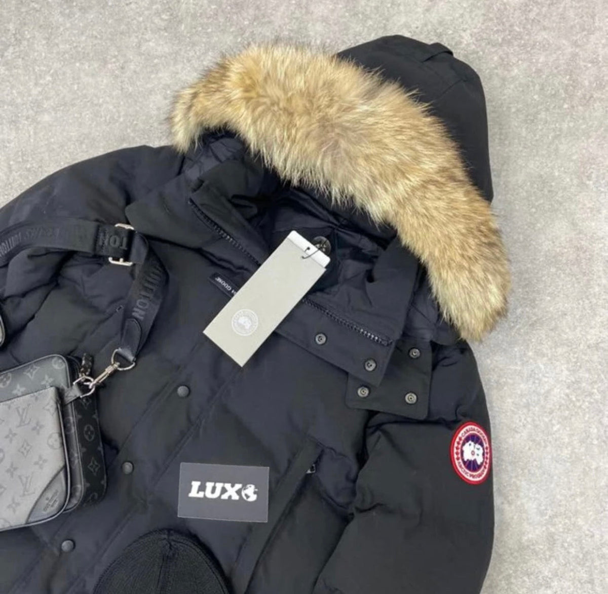CG WYNDHAM COAT - BLACK (PRE-ORDER)