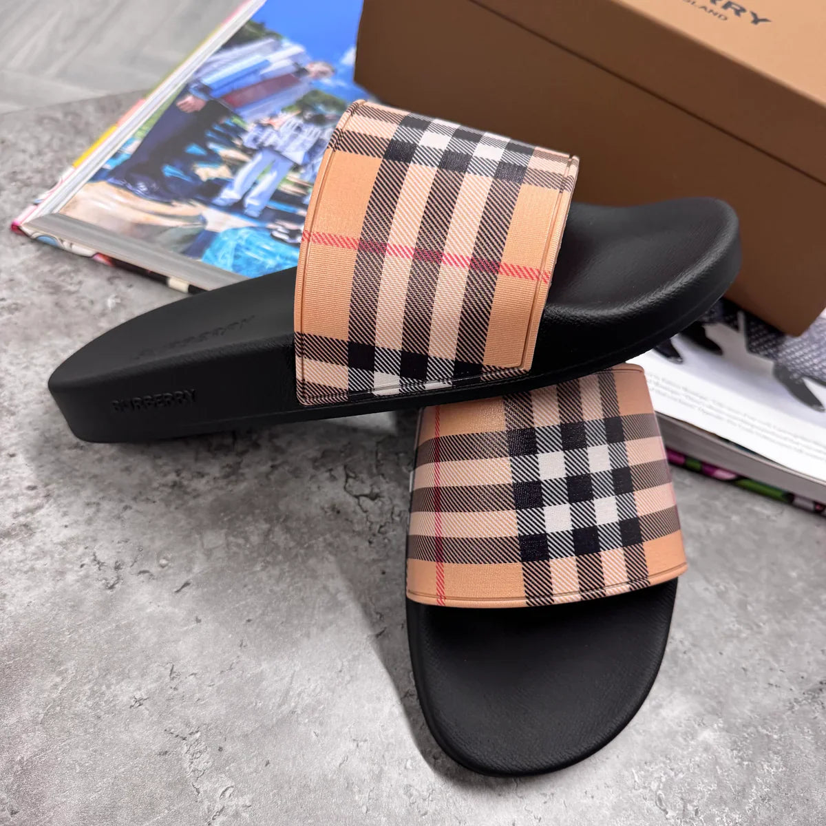 (PRE ORDER) BBR SLIDES - BEIGE