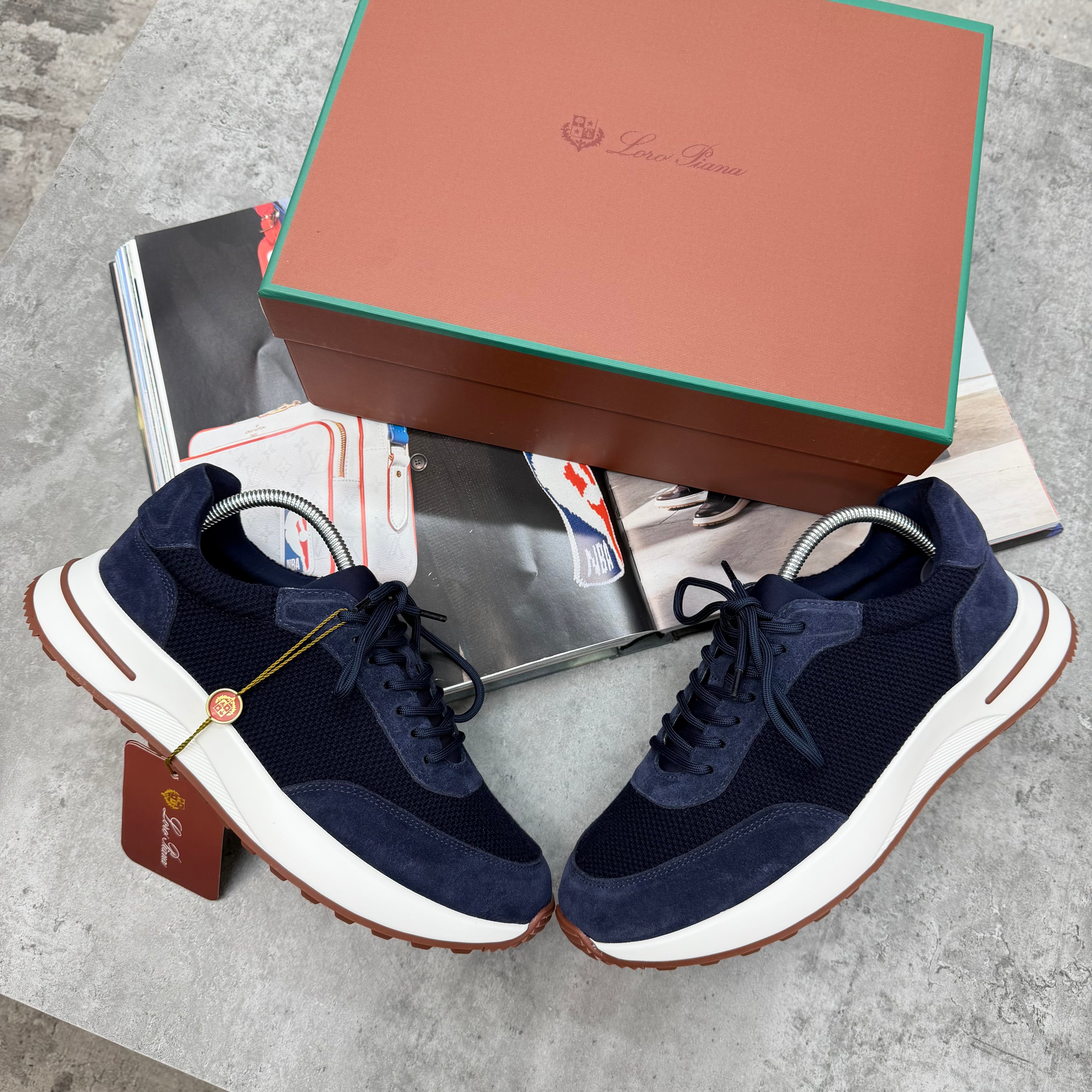 LORO - MESH TRAINERS - NAVY