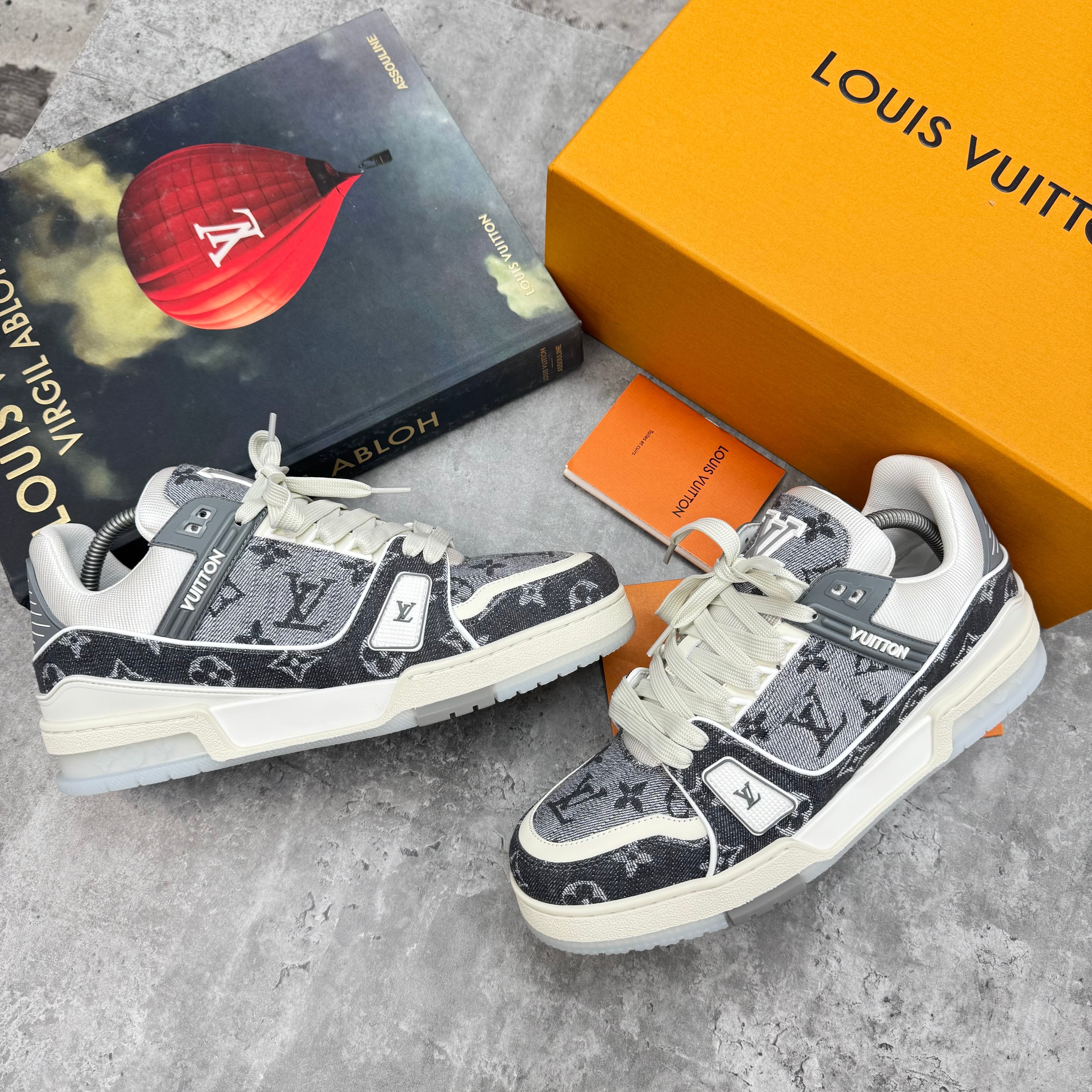 LVE - DENIM TRAINER - GREY