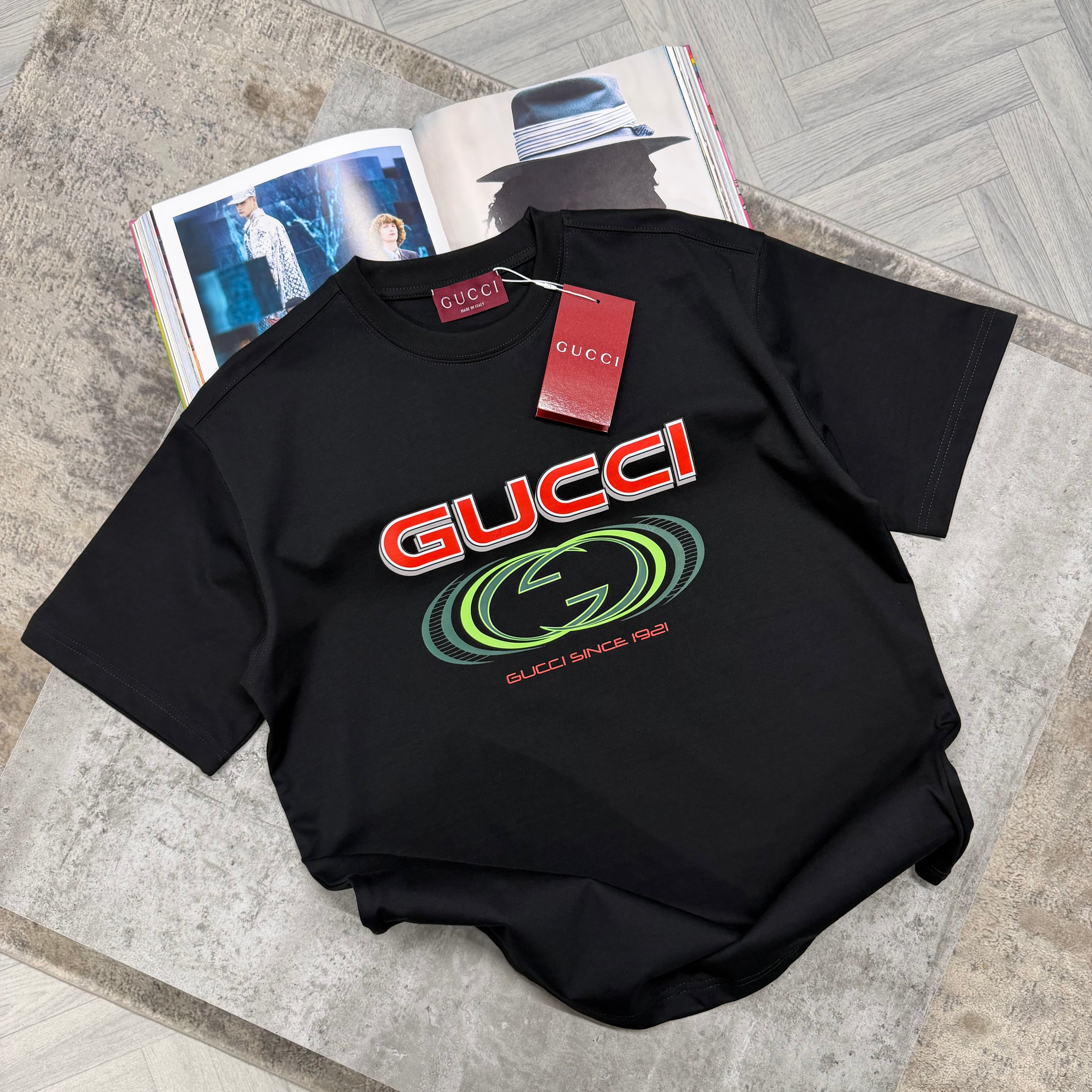 GCI LOGO T SHIRT - BLACK