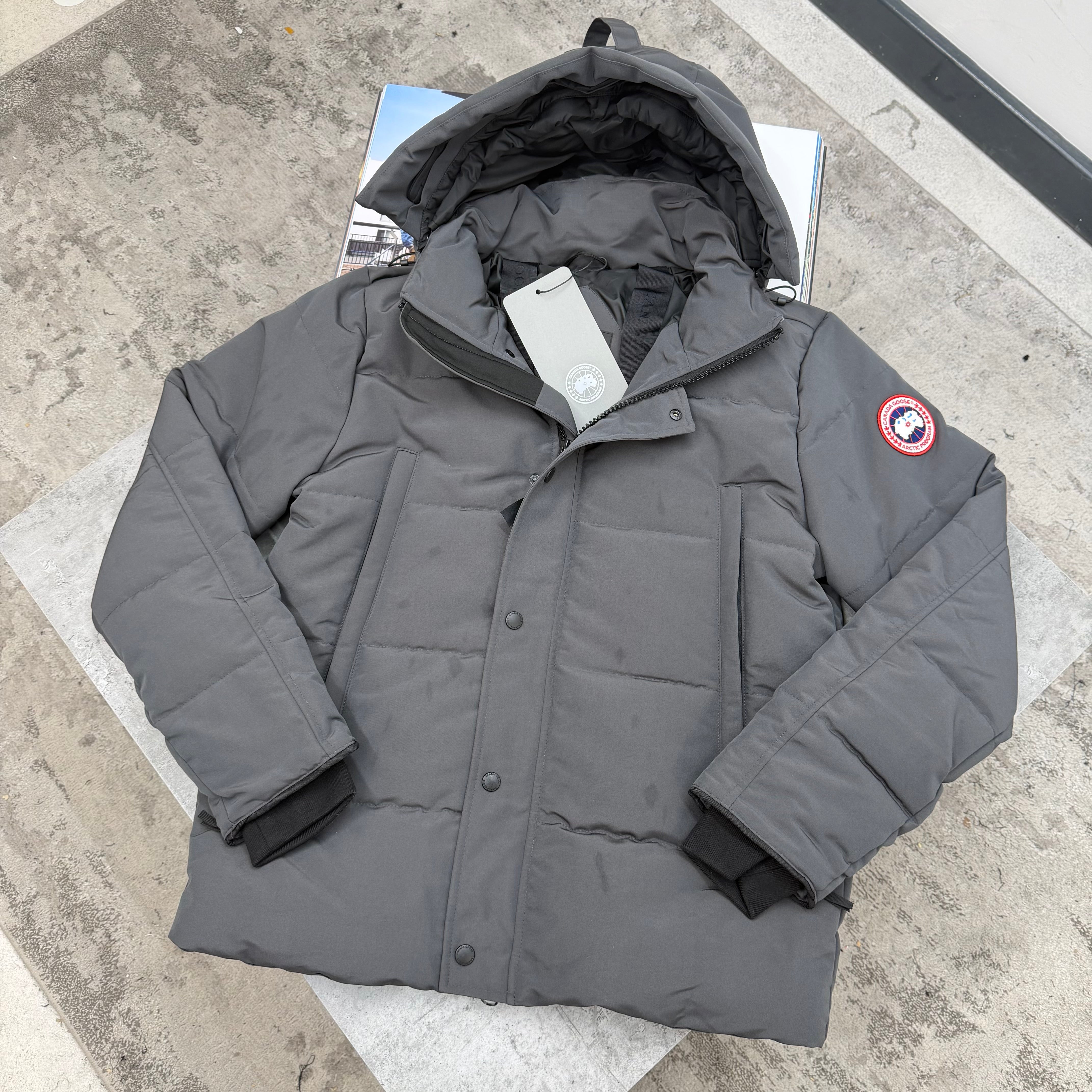 CG - FURLESS WYND COAT - GRAPHITE