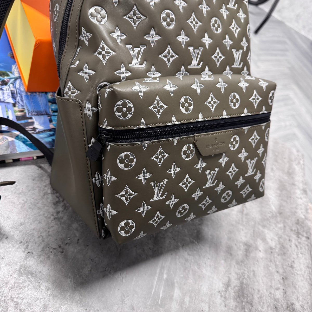 (PRE ORDER) LVE MONOGRAM BACKPACK - KHAKI