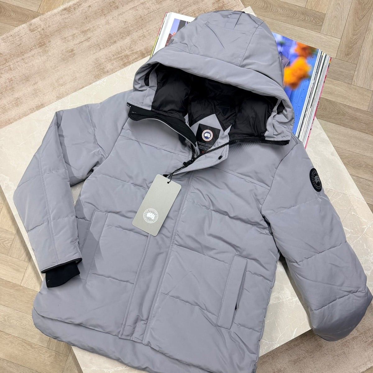 CG BLACK BADGE MACMILLAN COAT - GREY (PRE-ORDER)