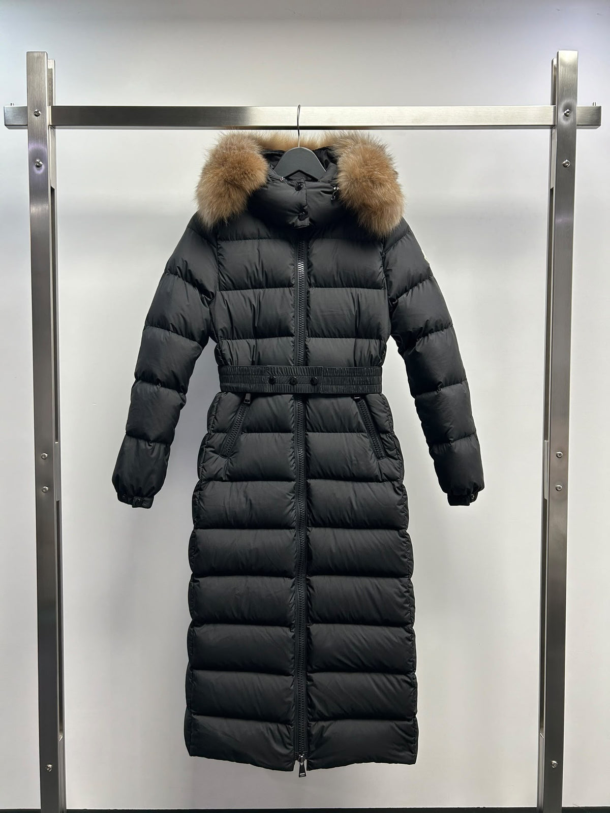 MNCLR FUDSON LONG COAT BLACK - (PRE ORDER)