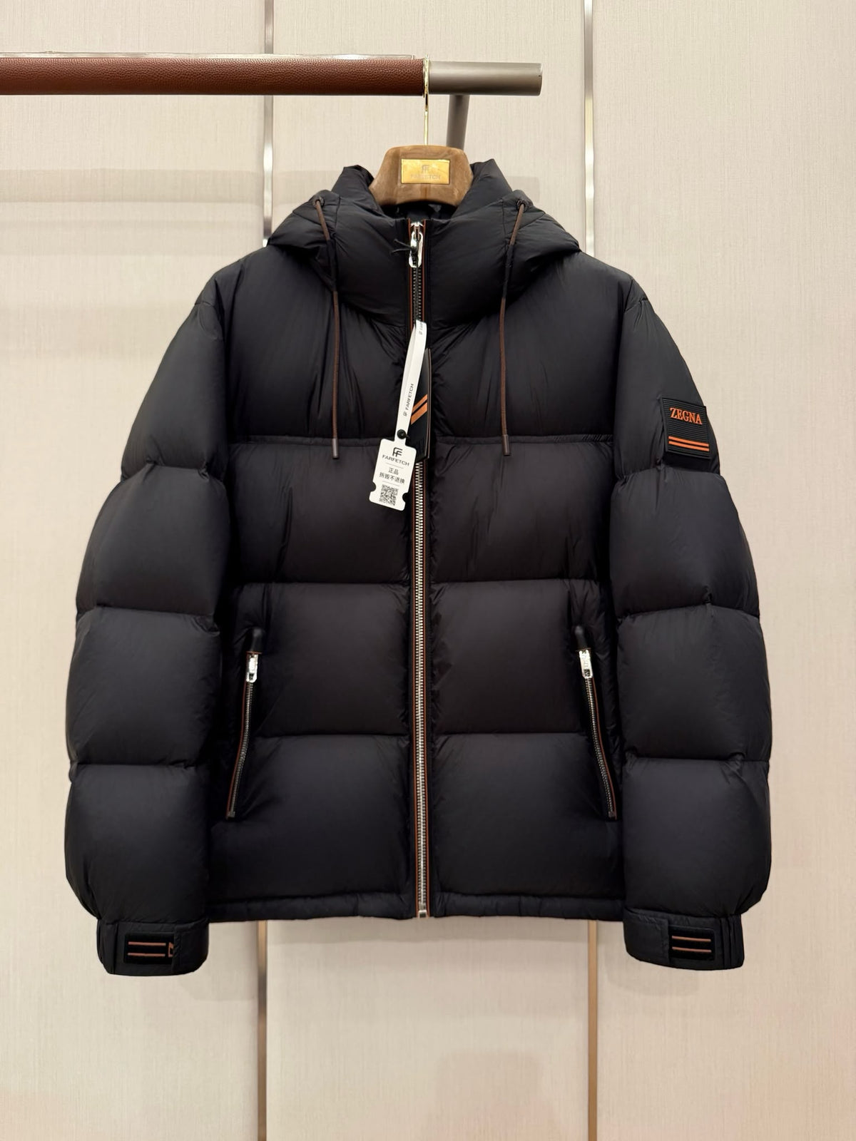 Z PUFFER JACKET BLACK - (PRE ORDER)