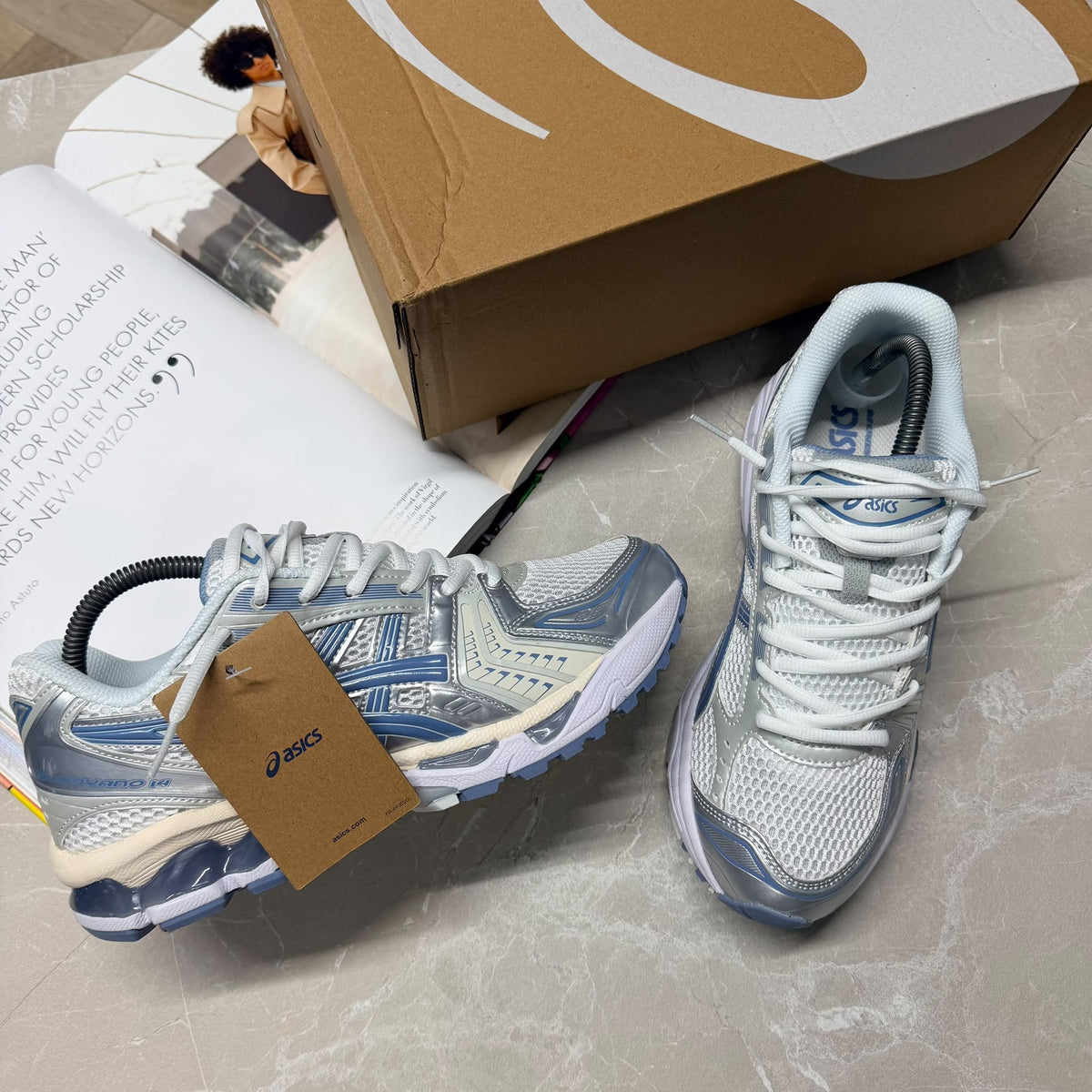 ASCS GEL TRAINER LIGHT BLUE/GRAY - (PRE-ORDER)