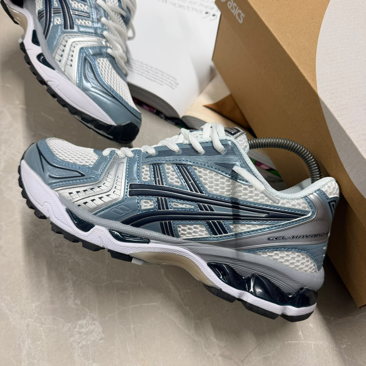 ASCS GEL TRAINER BLUE GREEN/GRAY - (PRE-ORDER)