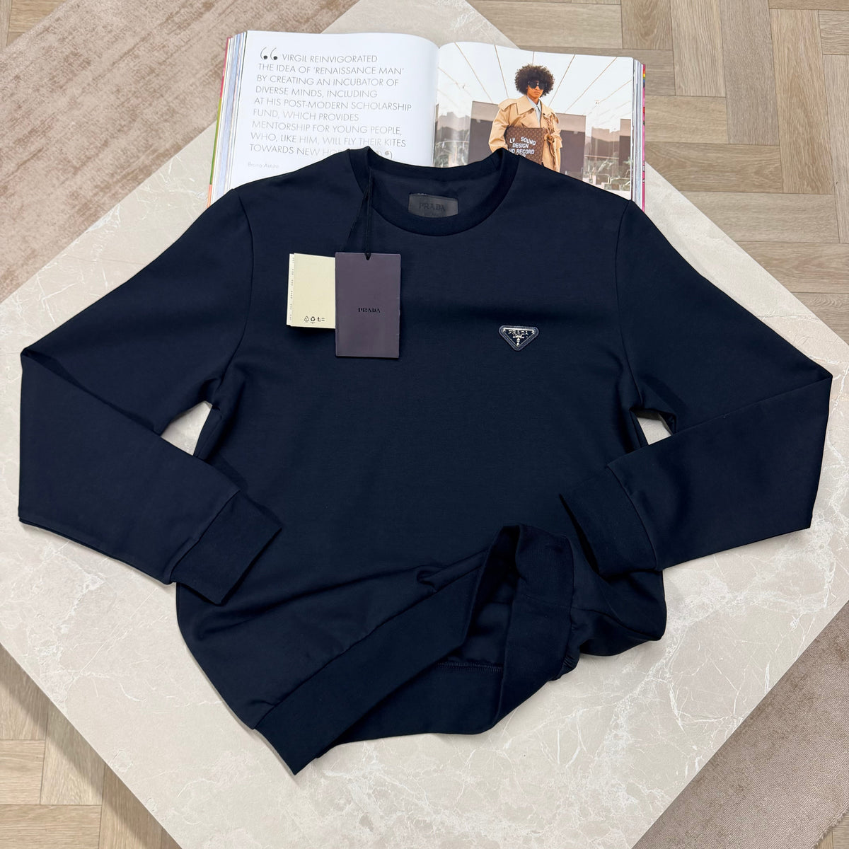 PDA CREWNECK - NAVY