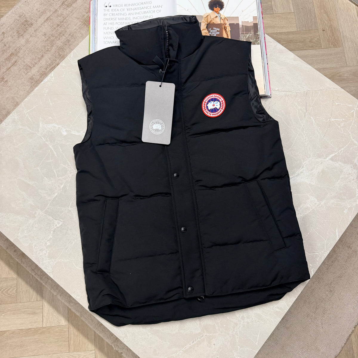 CG GARSON GILET - BLACK