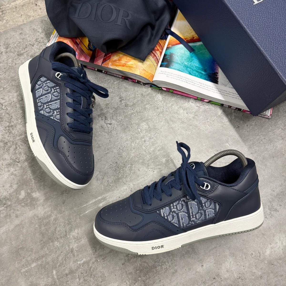 (PRE-ORDER) B27 - TRAINERS - NAVY/WHITE