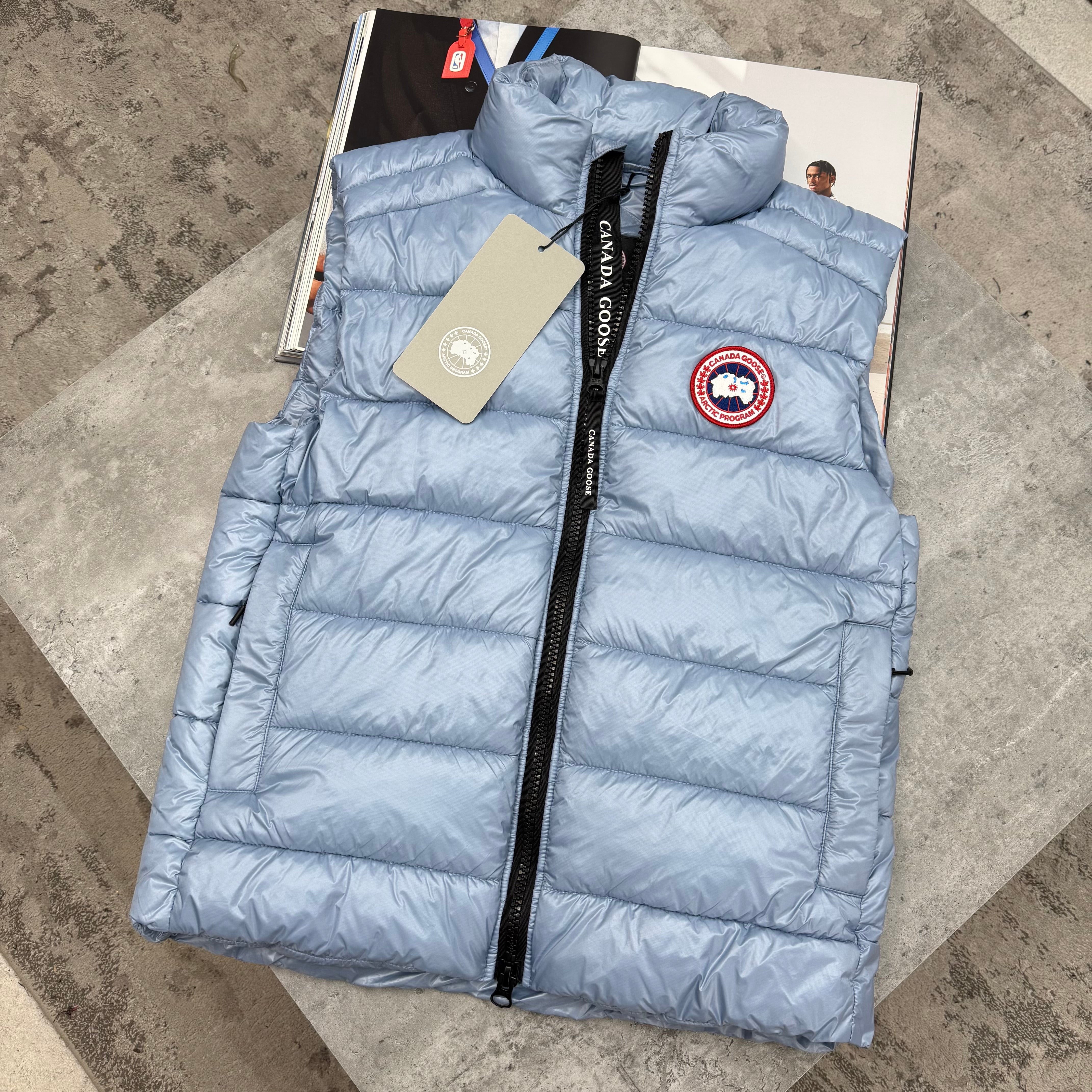 CG - CROFTON GILET - ICE BLUE