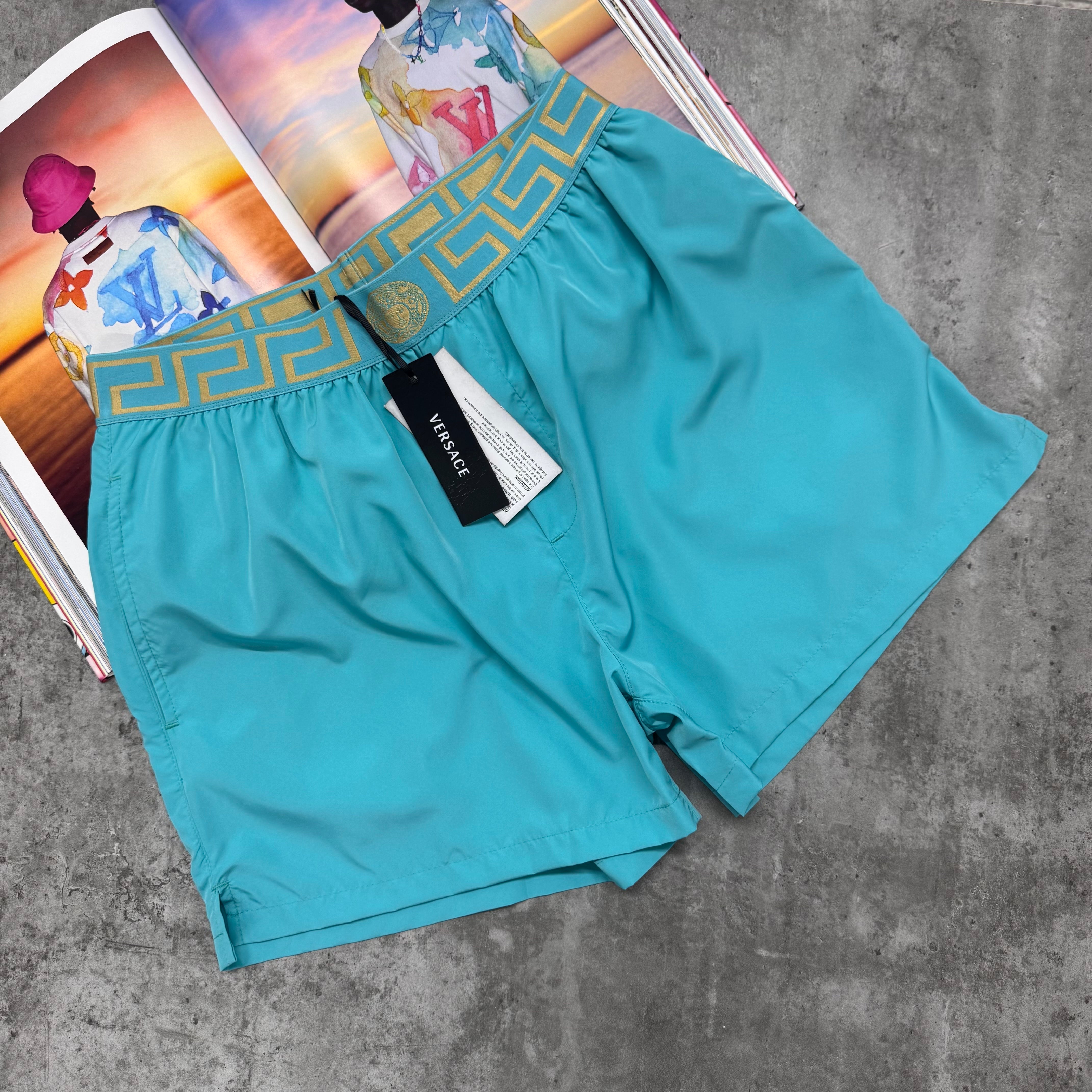VSCE SWIM SHORTS - CYAN