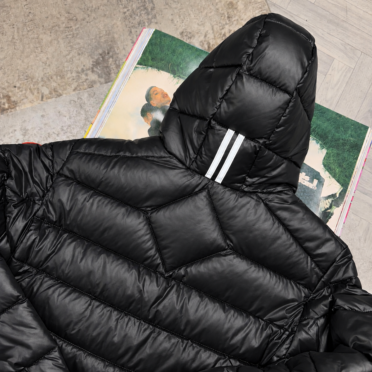 CG CROFTON COAT - BLACK