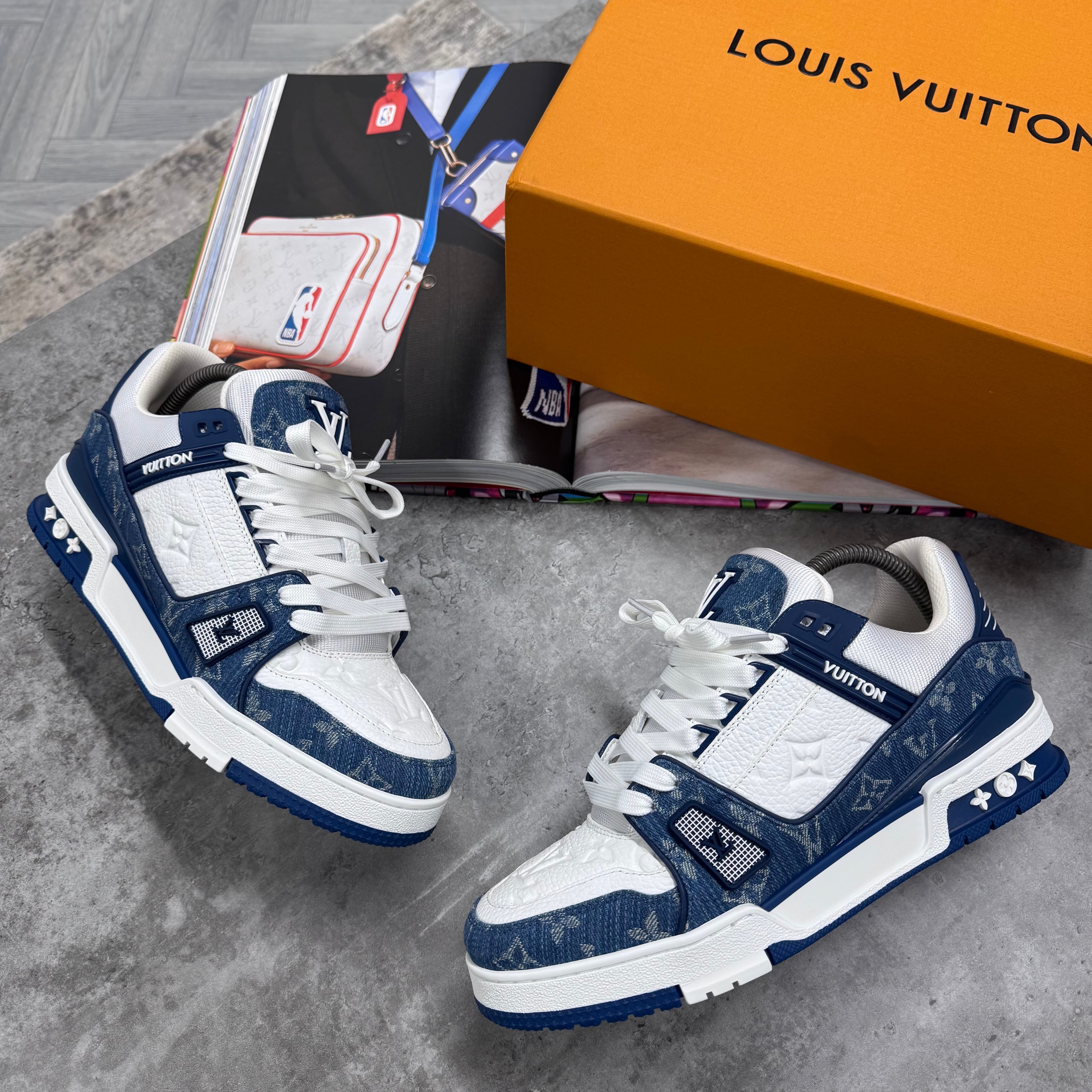LVE TRAINER - WHITE / DENIM
