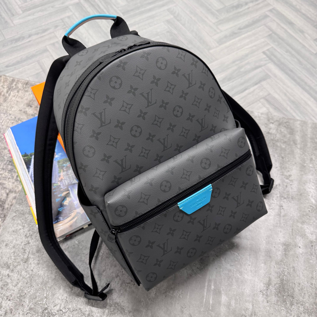 (PRE ORDER) LVE BACKPACK - GREY / AQUA