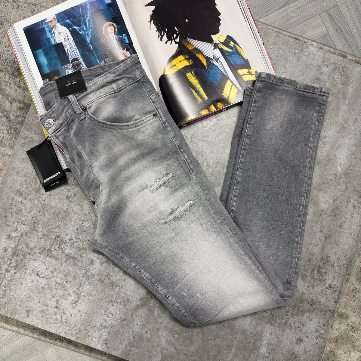 DSQ JEANS - GREY