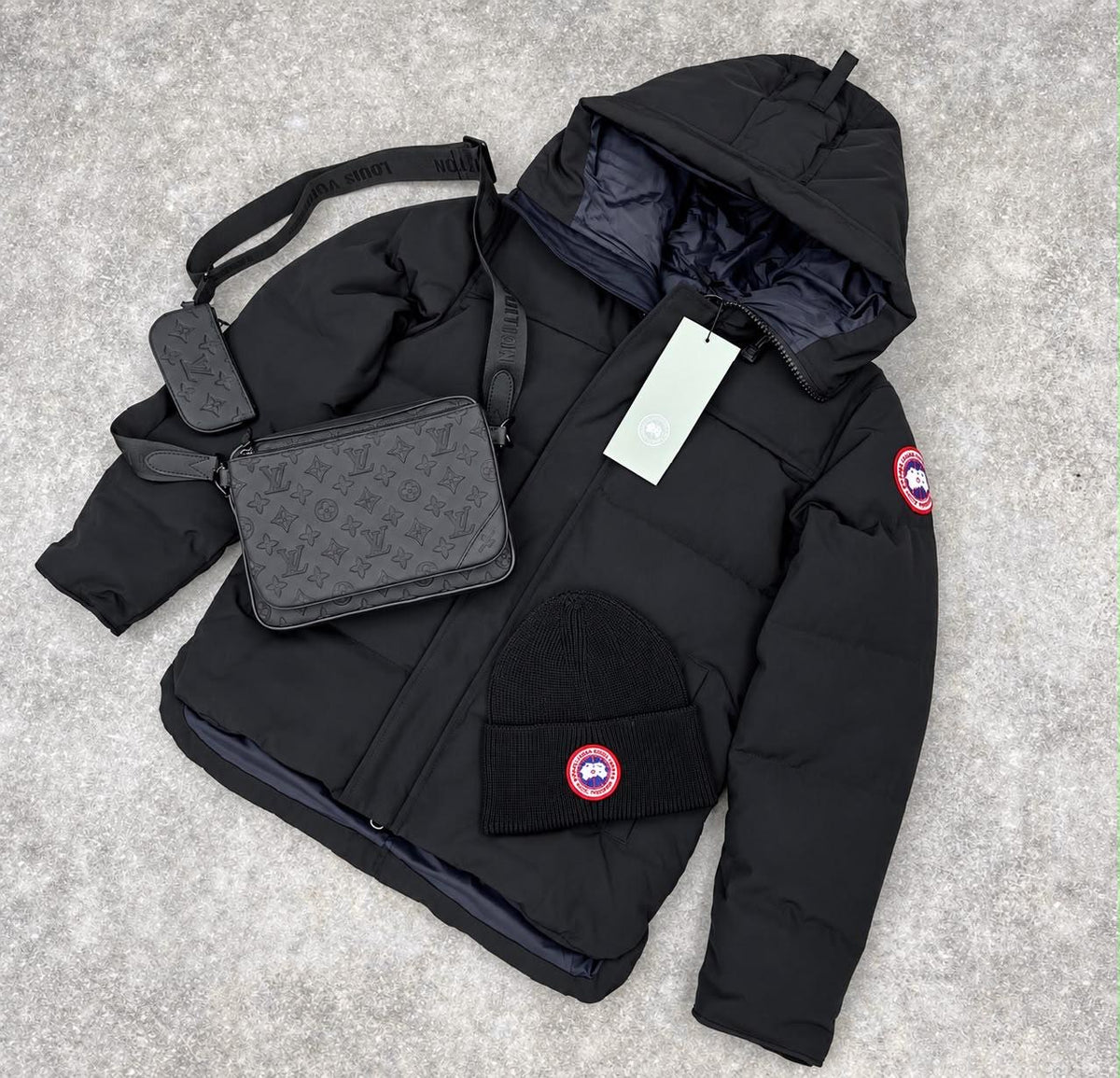 CG MACMILLAN COAT - BLACK