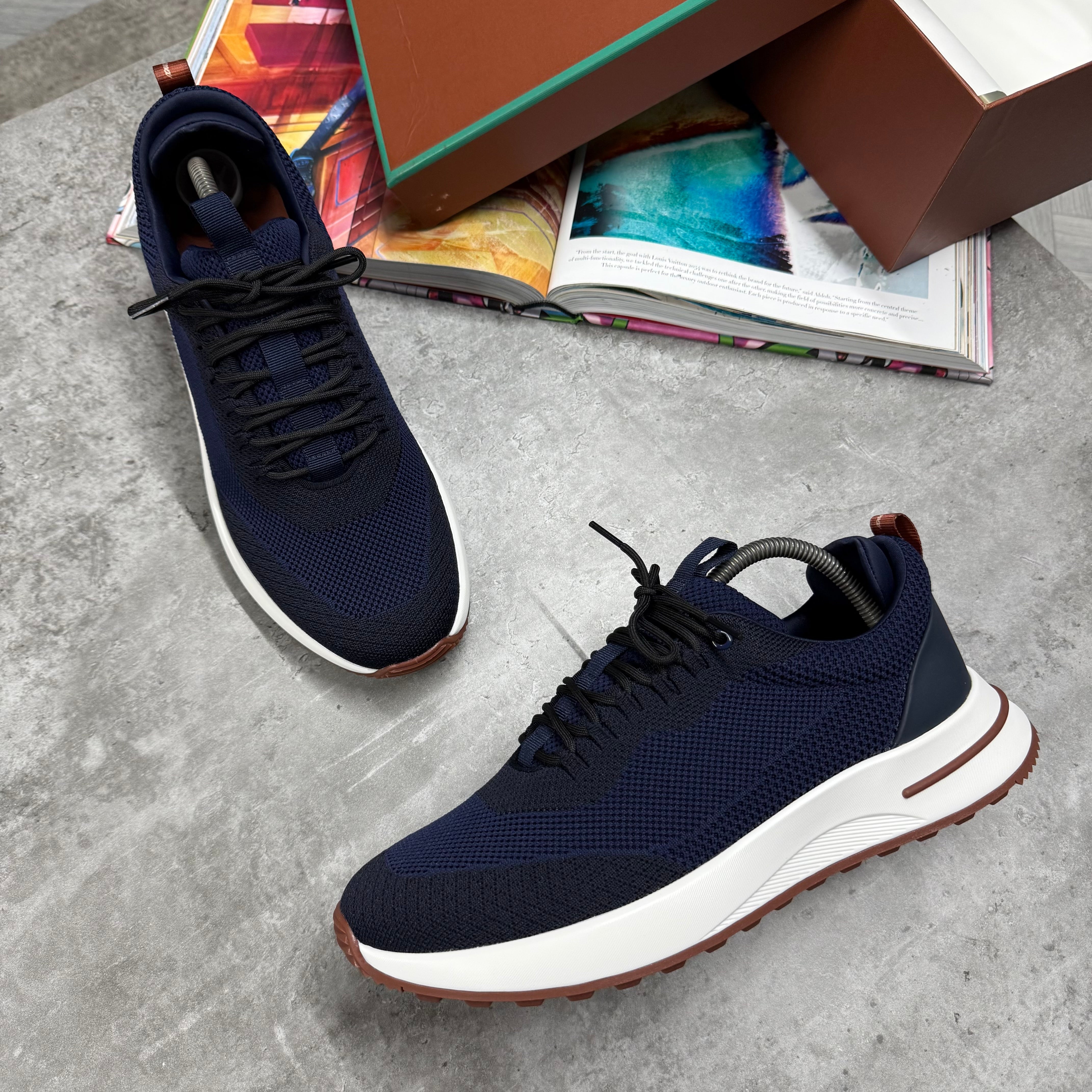 LORO MESH TRAINER - NAVY