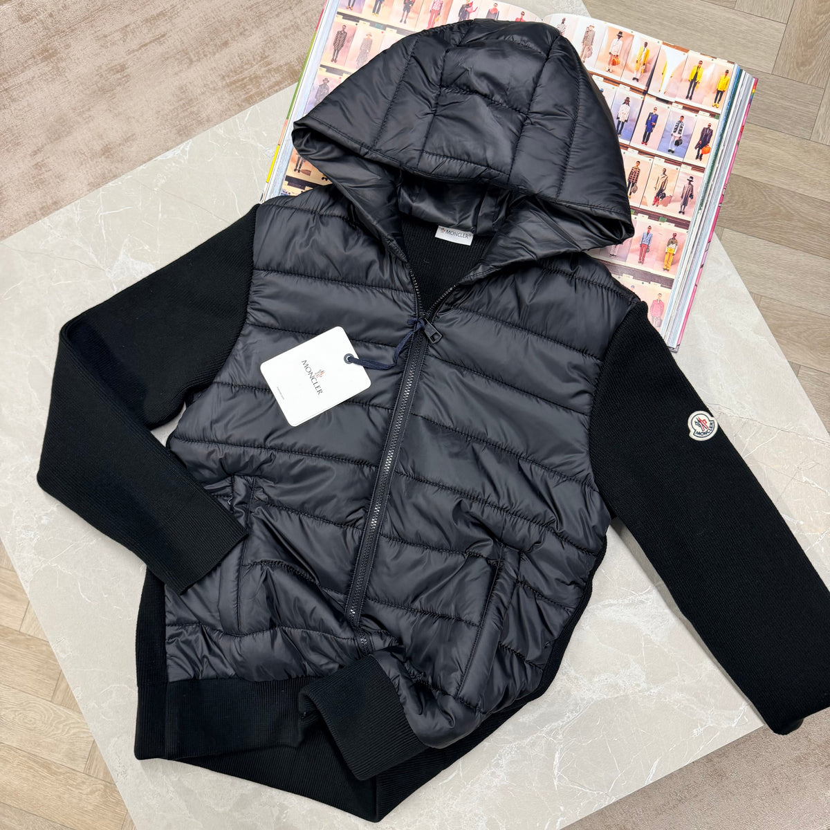 MNCLR PADDED JACKET - BLACK