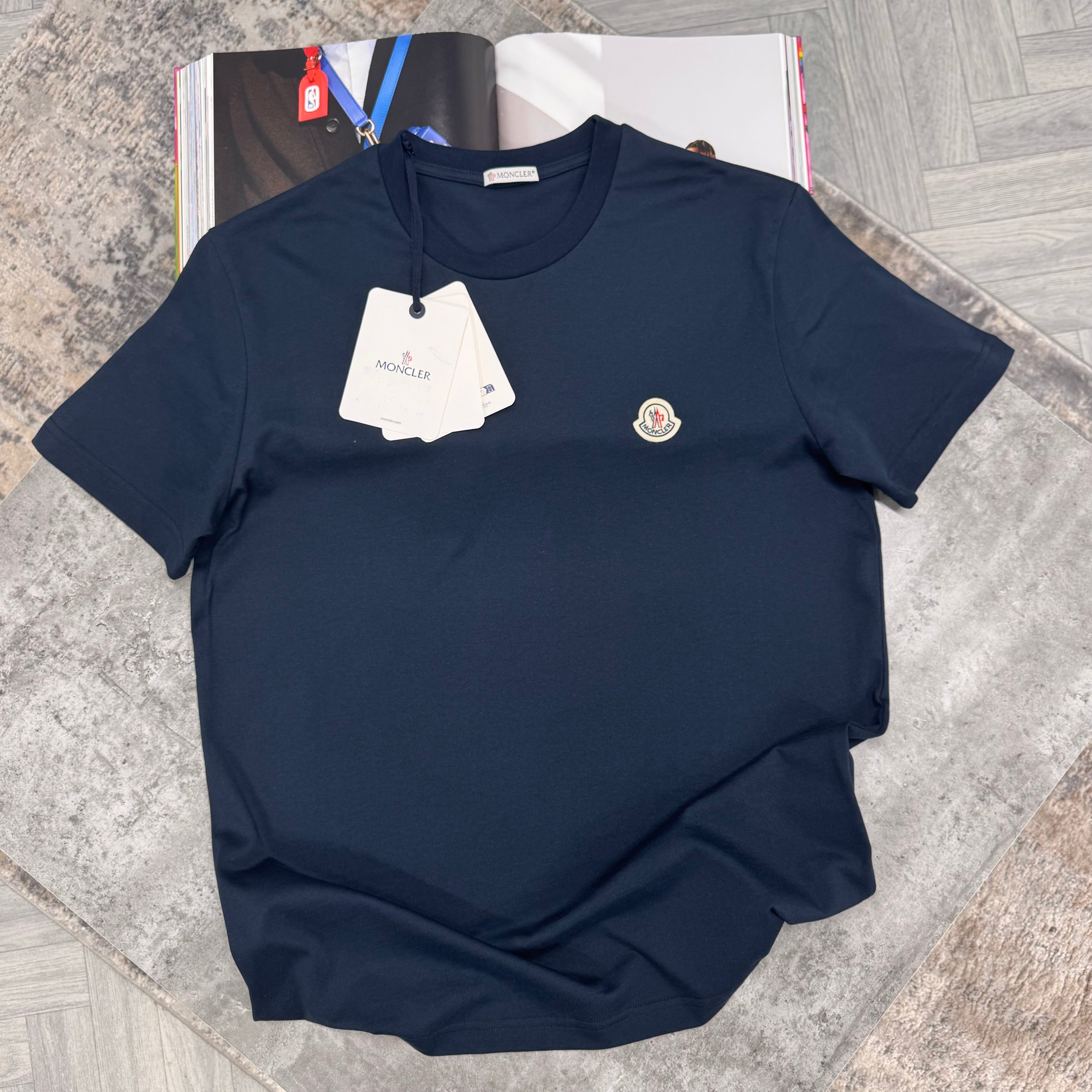 MNCLR LOGO T SHIRT - NAVY