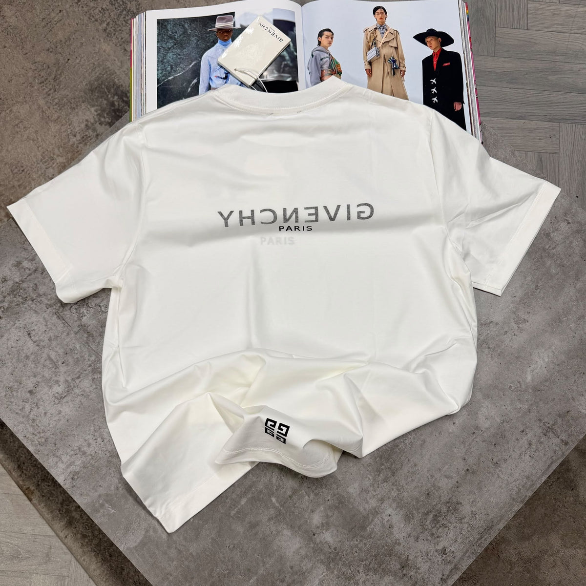 GVY PARIS T SHIRT - WHITE