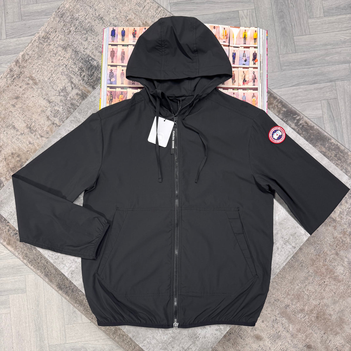 CG KILLARNEY WIND JACKET - BLACK