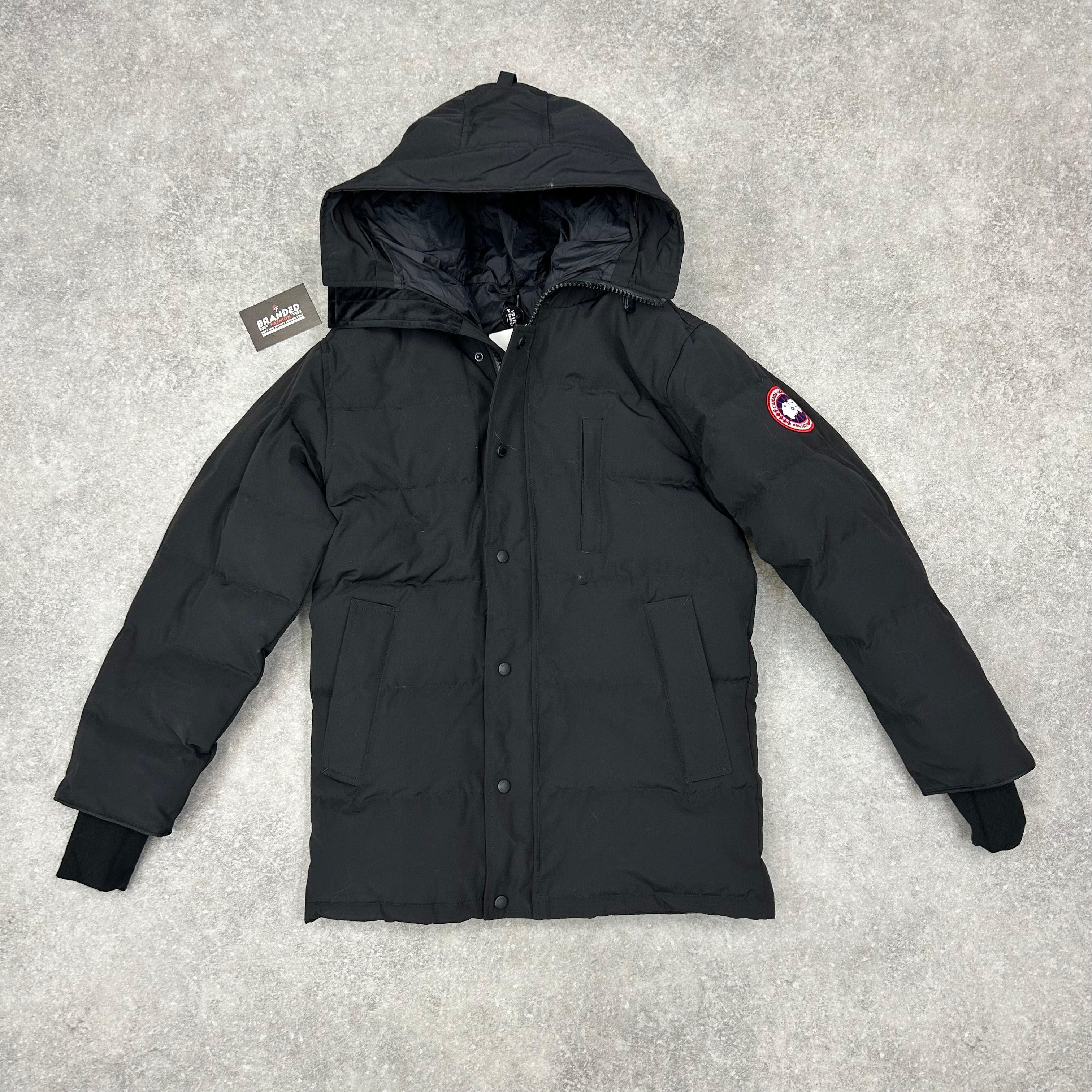 (PRE-ORDER) CANADA GOOSE - CARSON BLACK COAT - DETACHABLE FUR