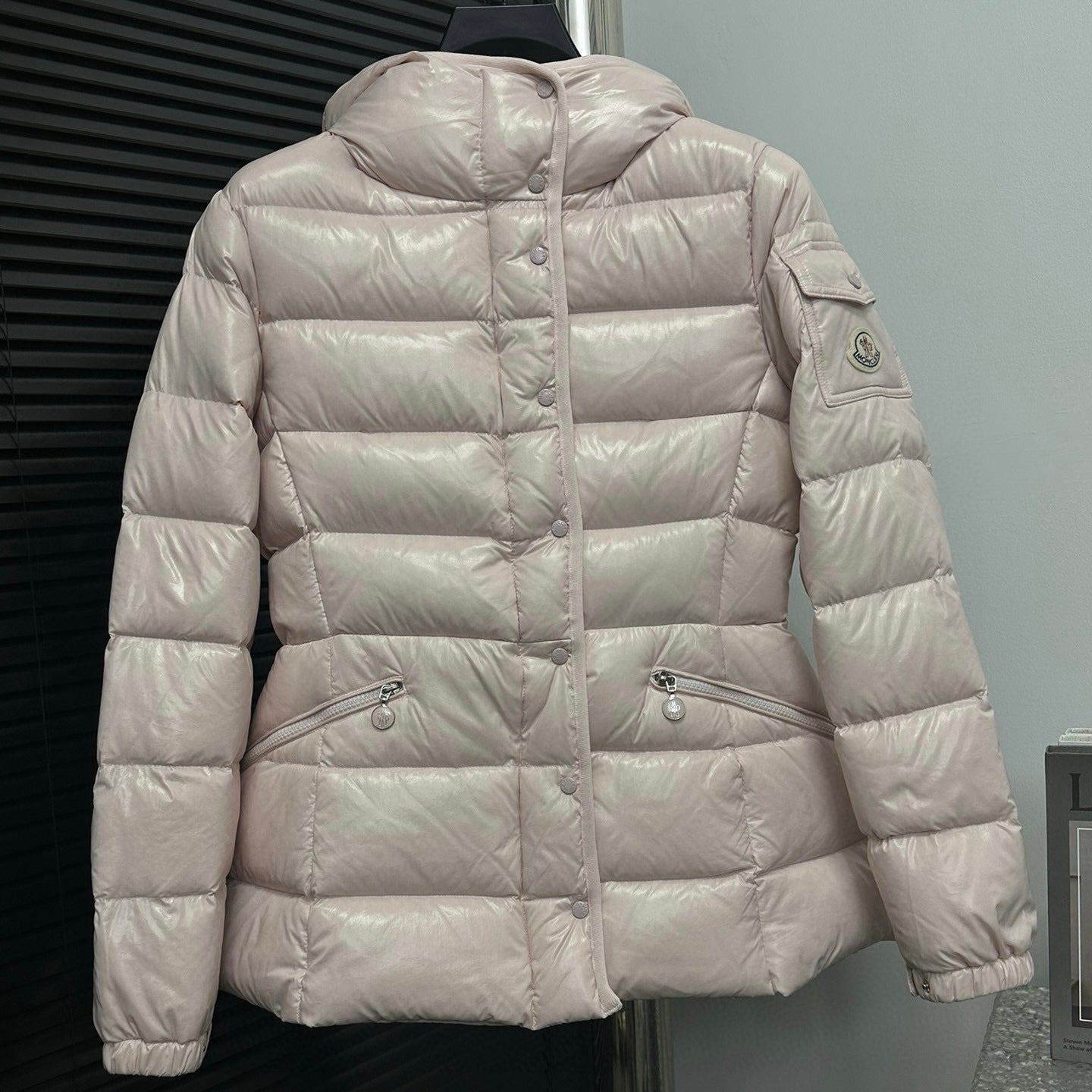 (PRE-ORDER) MNCLR - WOMENS POCKET ARM COAT - SALMON