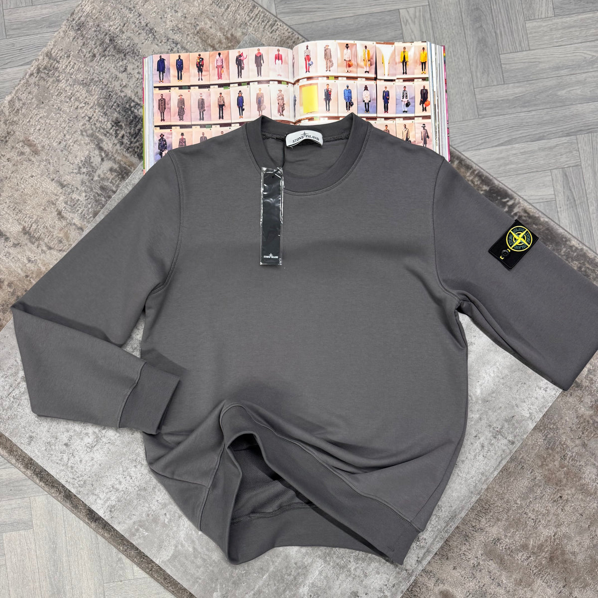 SI CREWNECK JUMPER - CHARCOAL