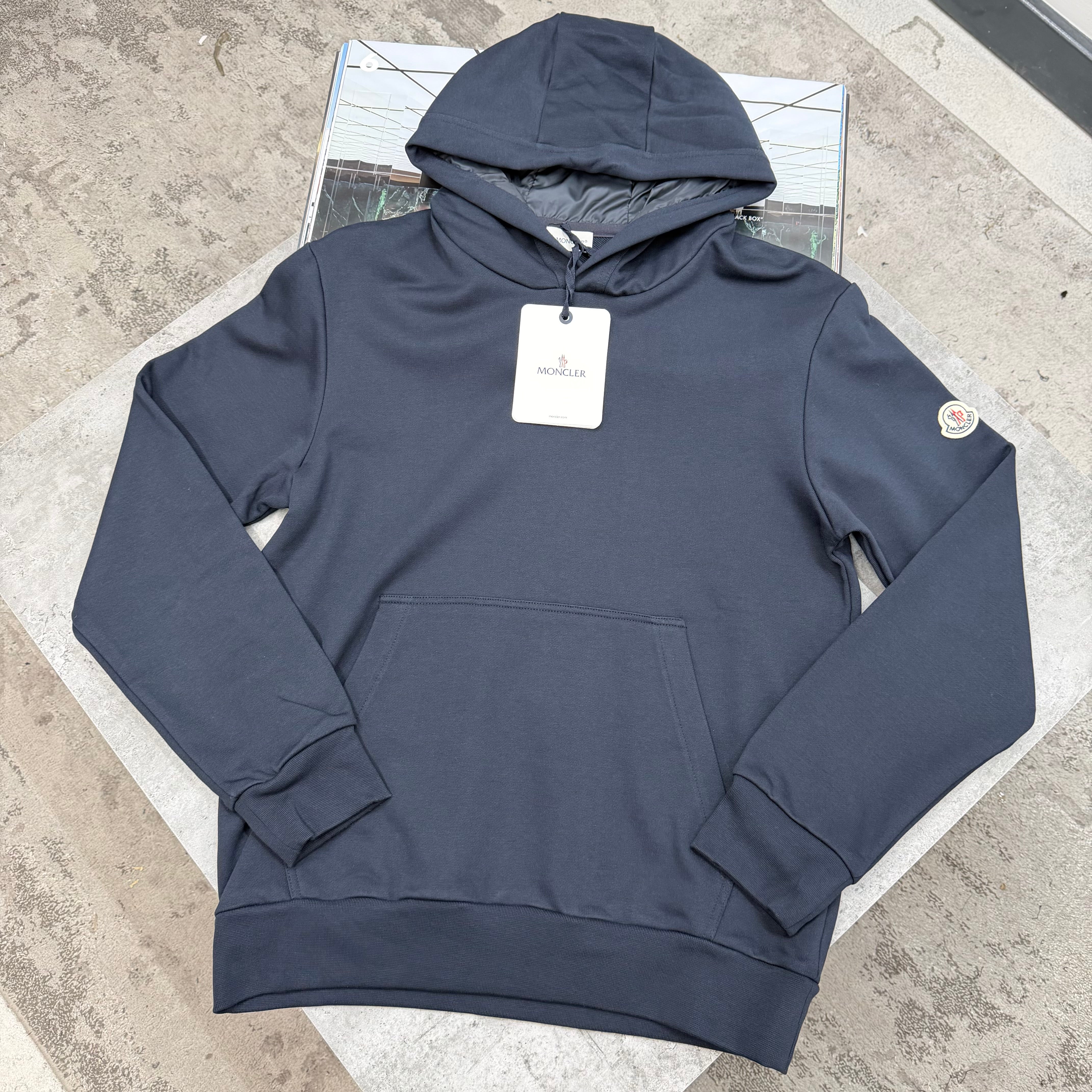 ADJUSTABLE HOODIE - NAVY