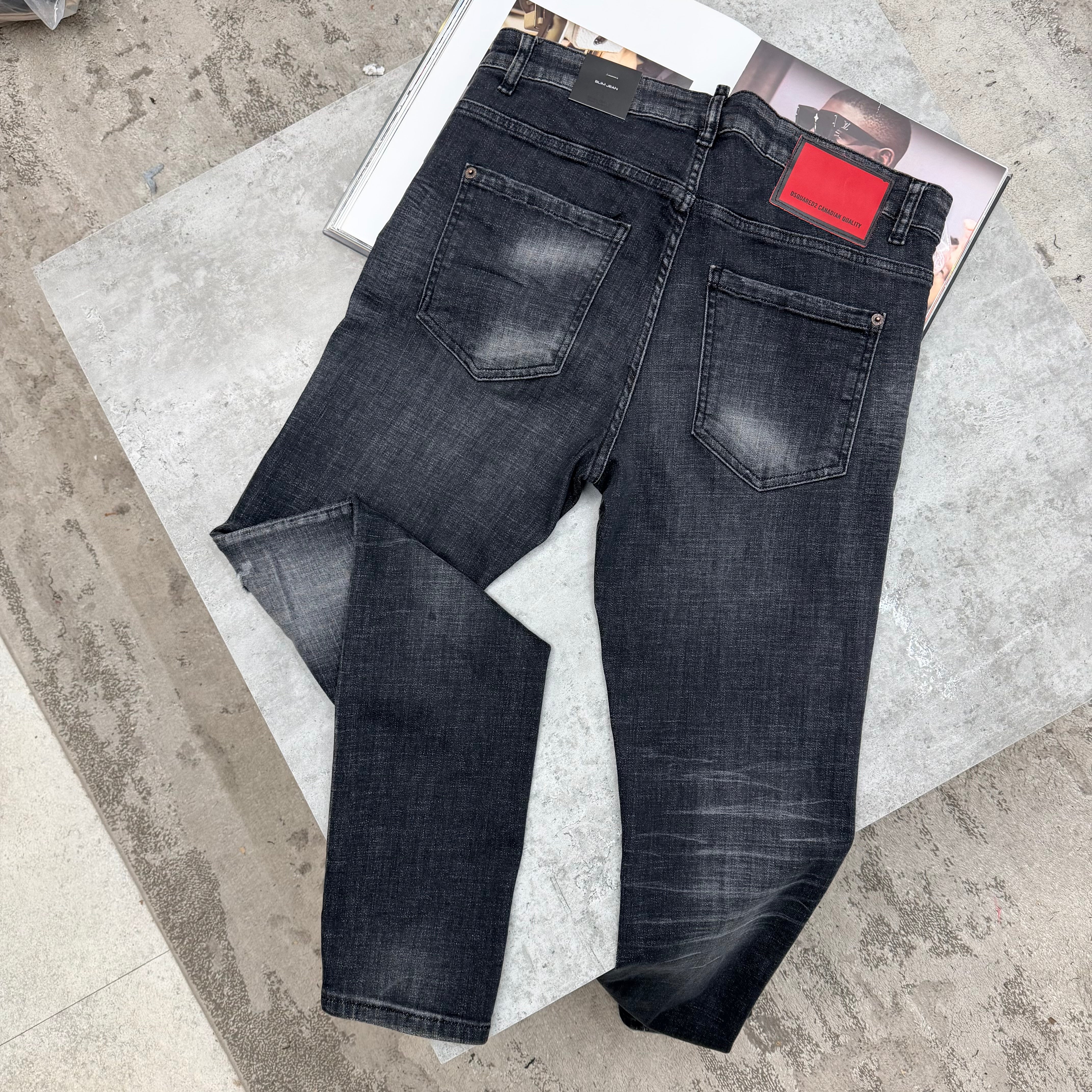 D2 - JEANS - BLACK