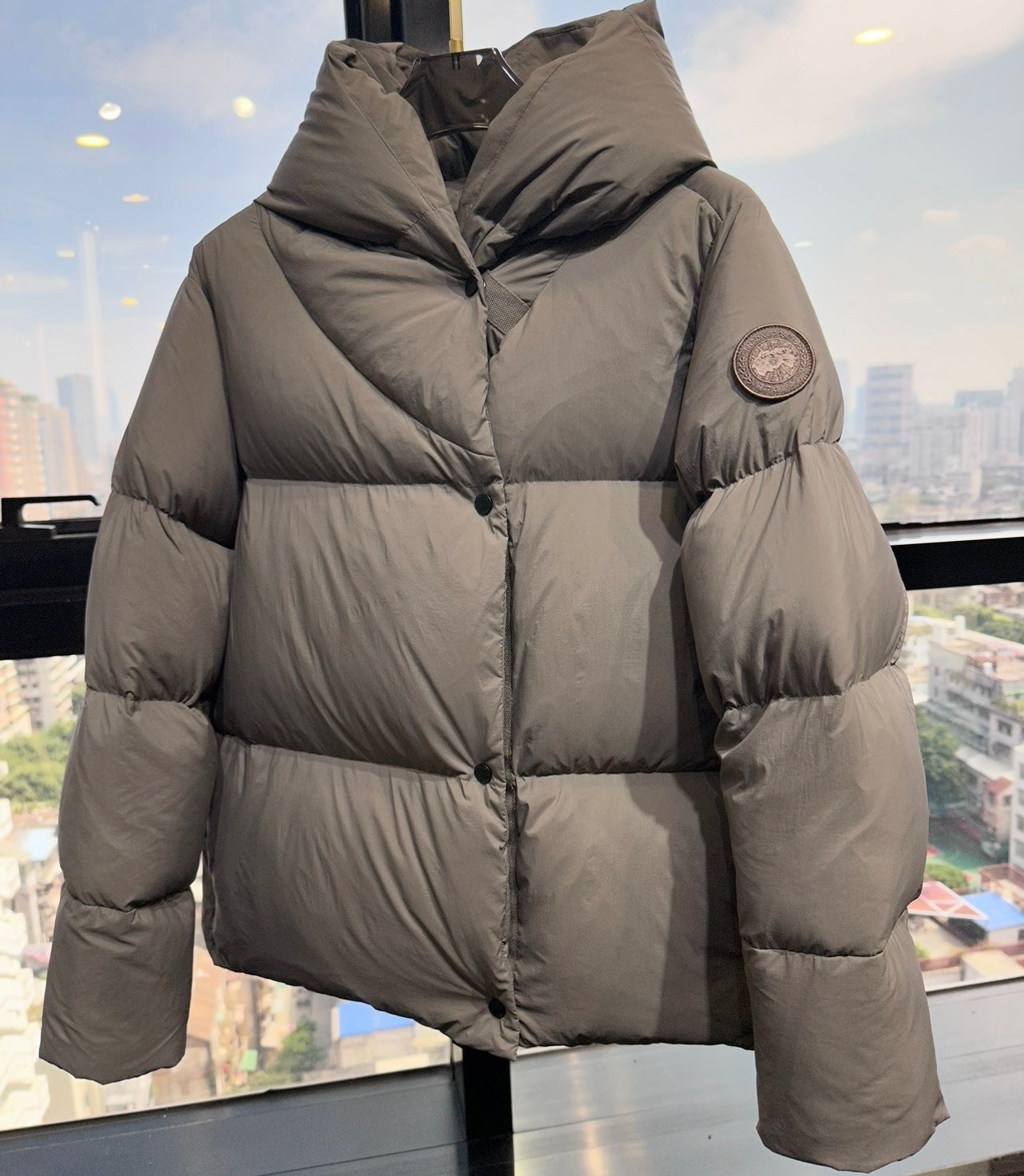 (PRE-ORDER) CG - WOMENS BLACK BADGE COAT - GREY