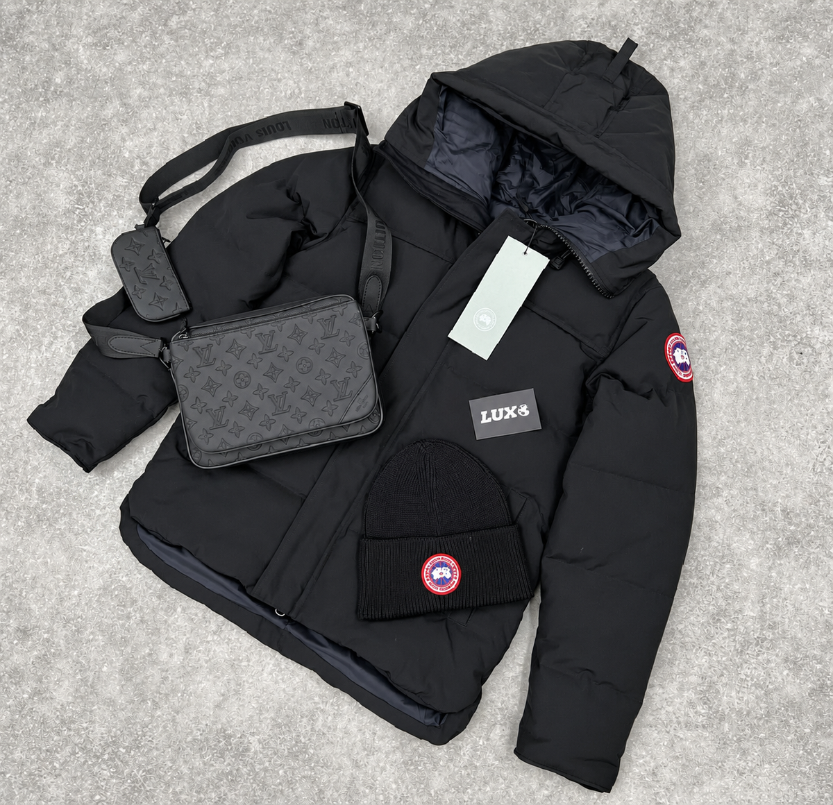 CG MACMILLAN COAT - BLACK