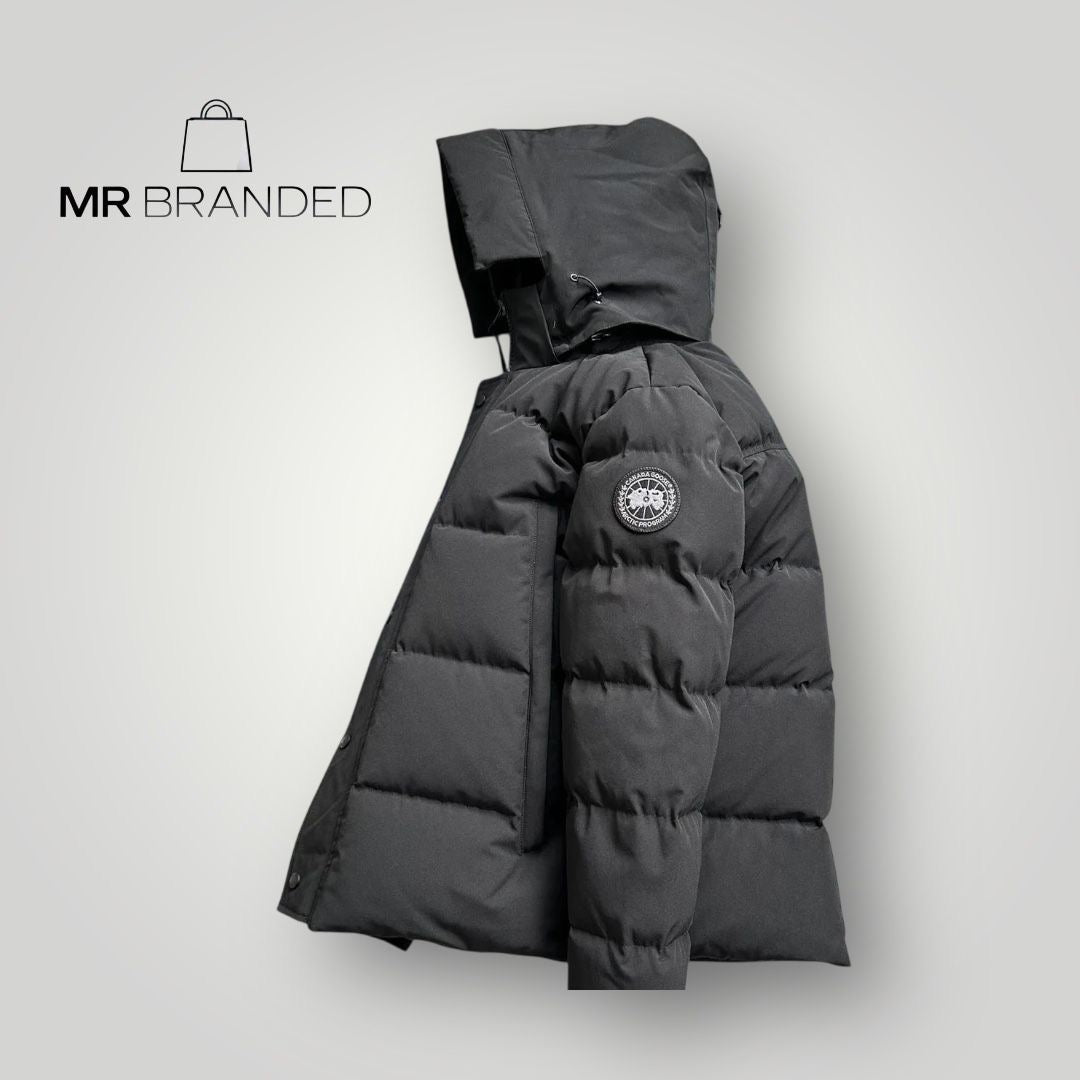 CG - BLACK BADGE FURLESS WYND COAT - BLACK