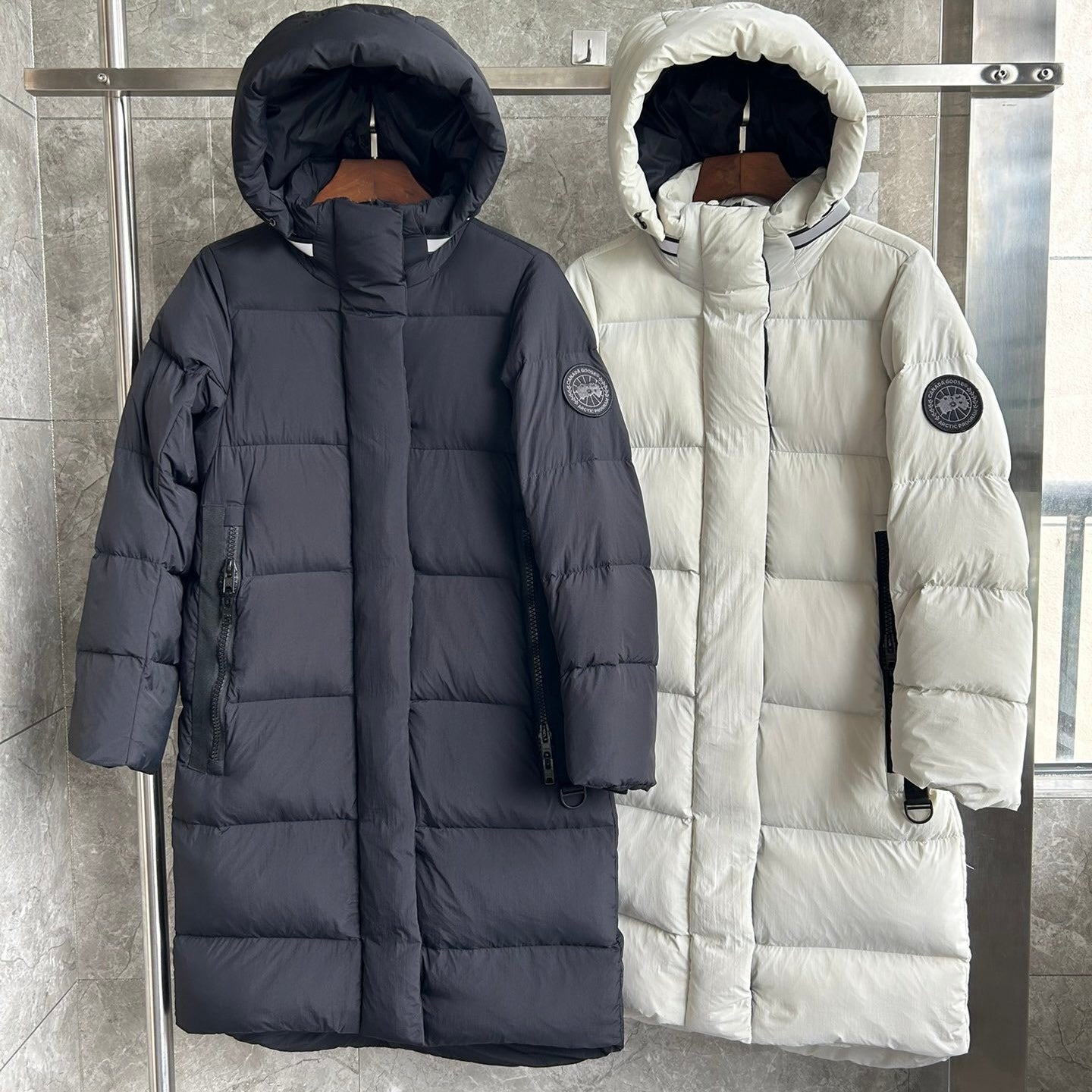(PRE-ORDER) CG - BLACK BADGE LONG WOMENS COAT