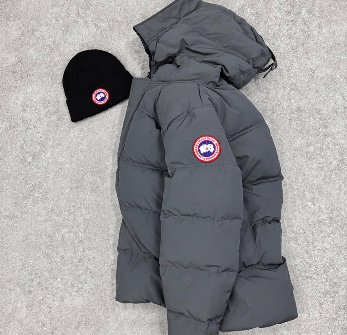 CG MACMILLAN COAT - CHARCOAL