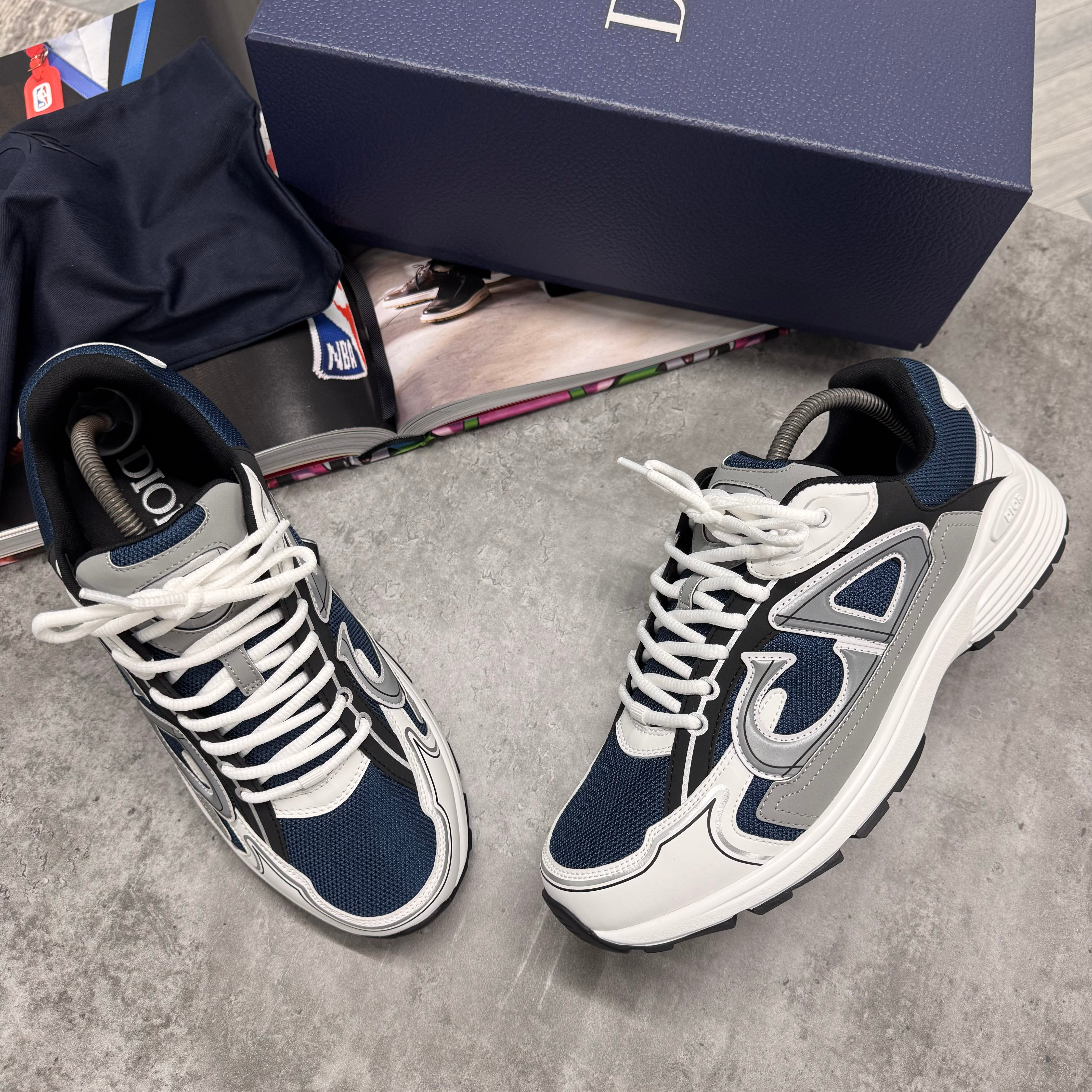 B30 TRAINER - WHITE / NAVY