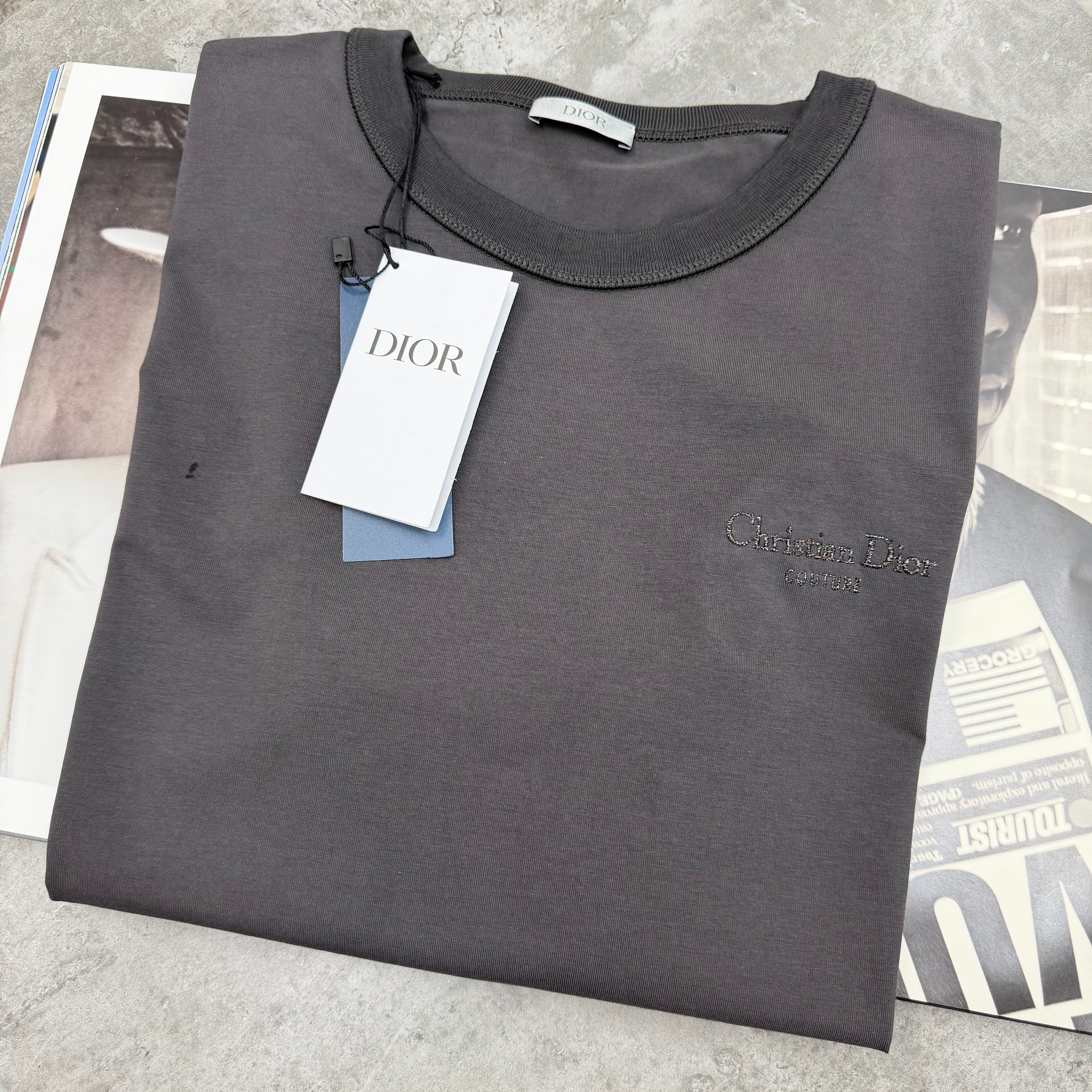 CD - RELAXED T-SHIRT - CHARCOAL
