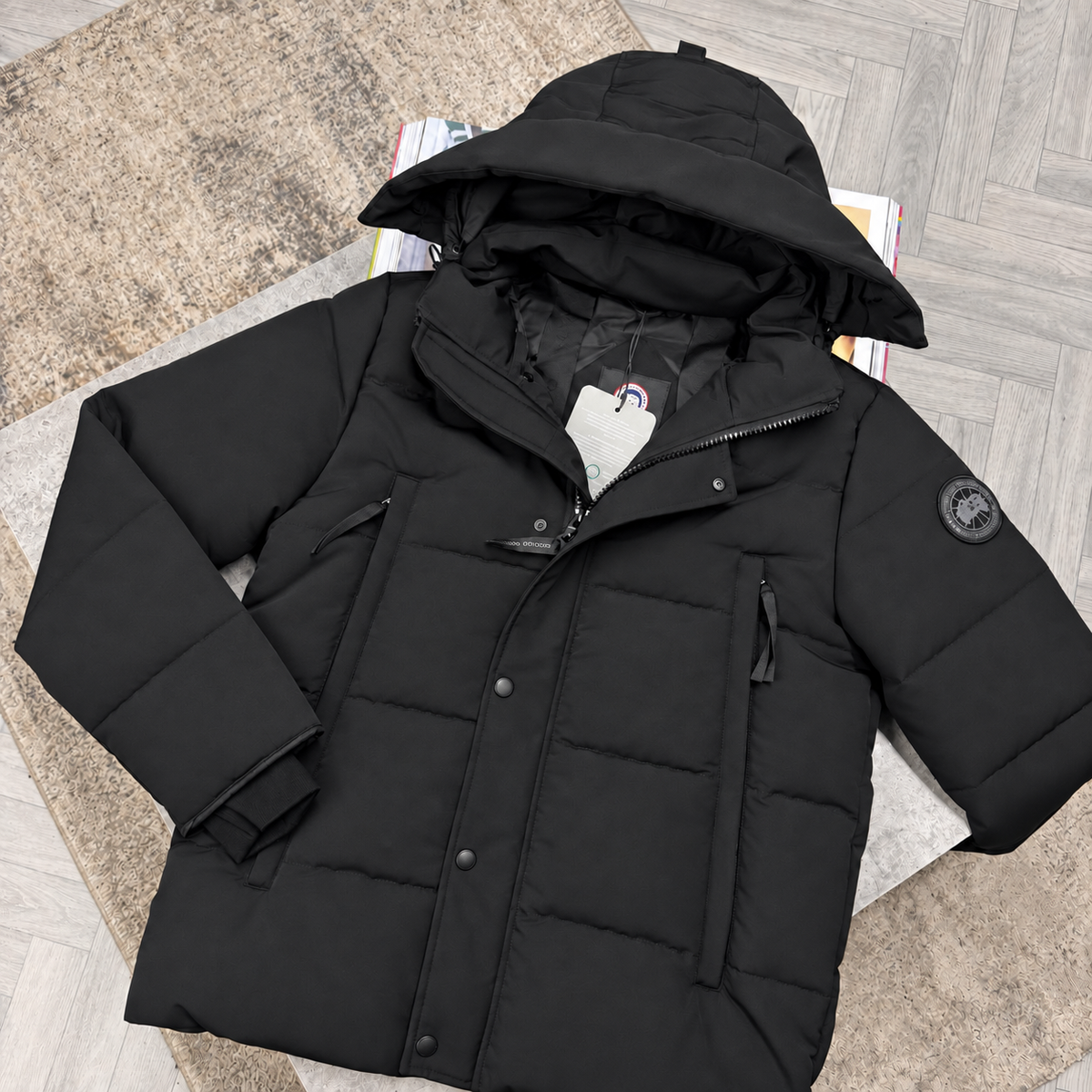 CG FURLESS BLACK BADGE WYNDHAM COAT - BLACK (PRE-ORDER)
