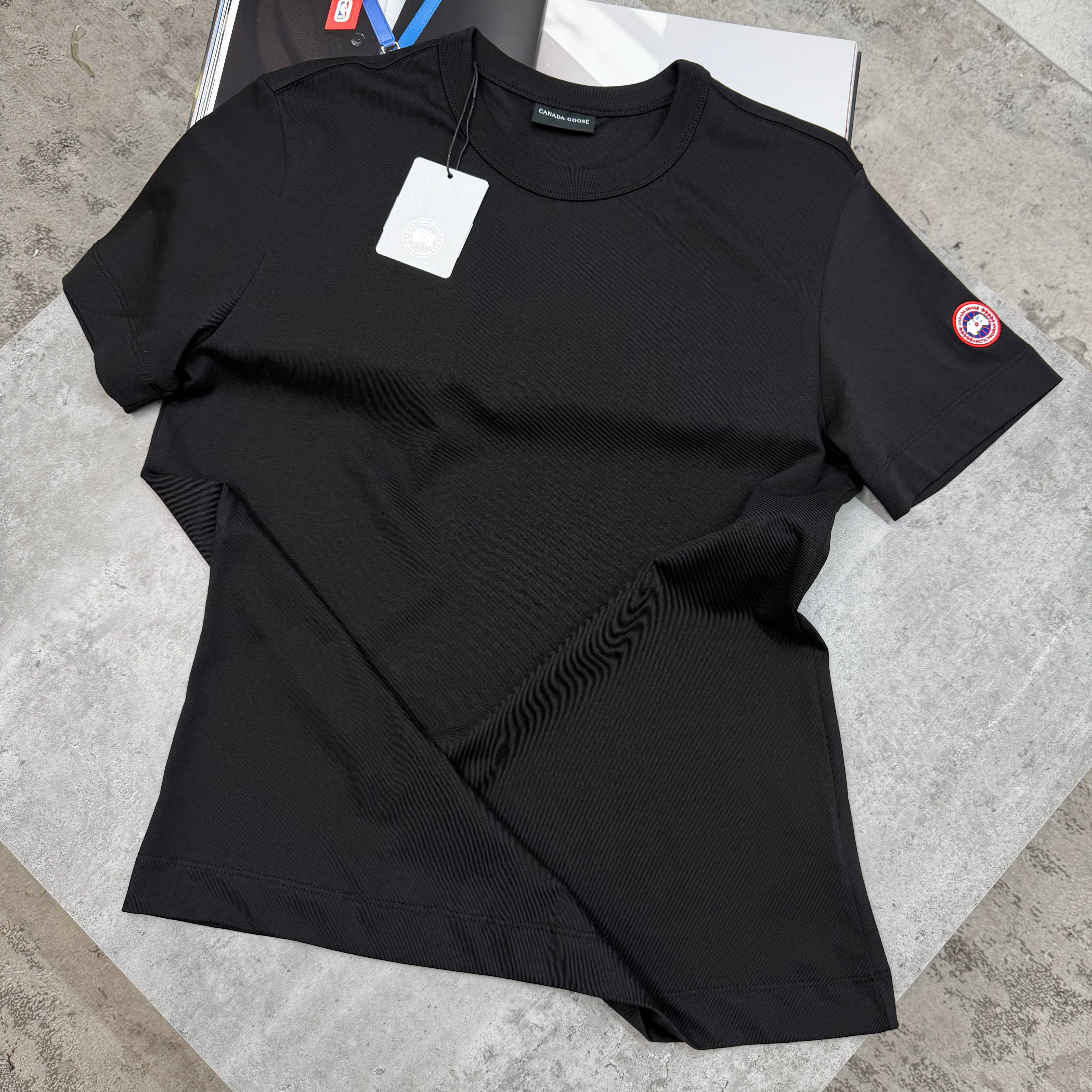 CG - ARM LOGO T-SHIRT - BLACK