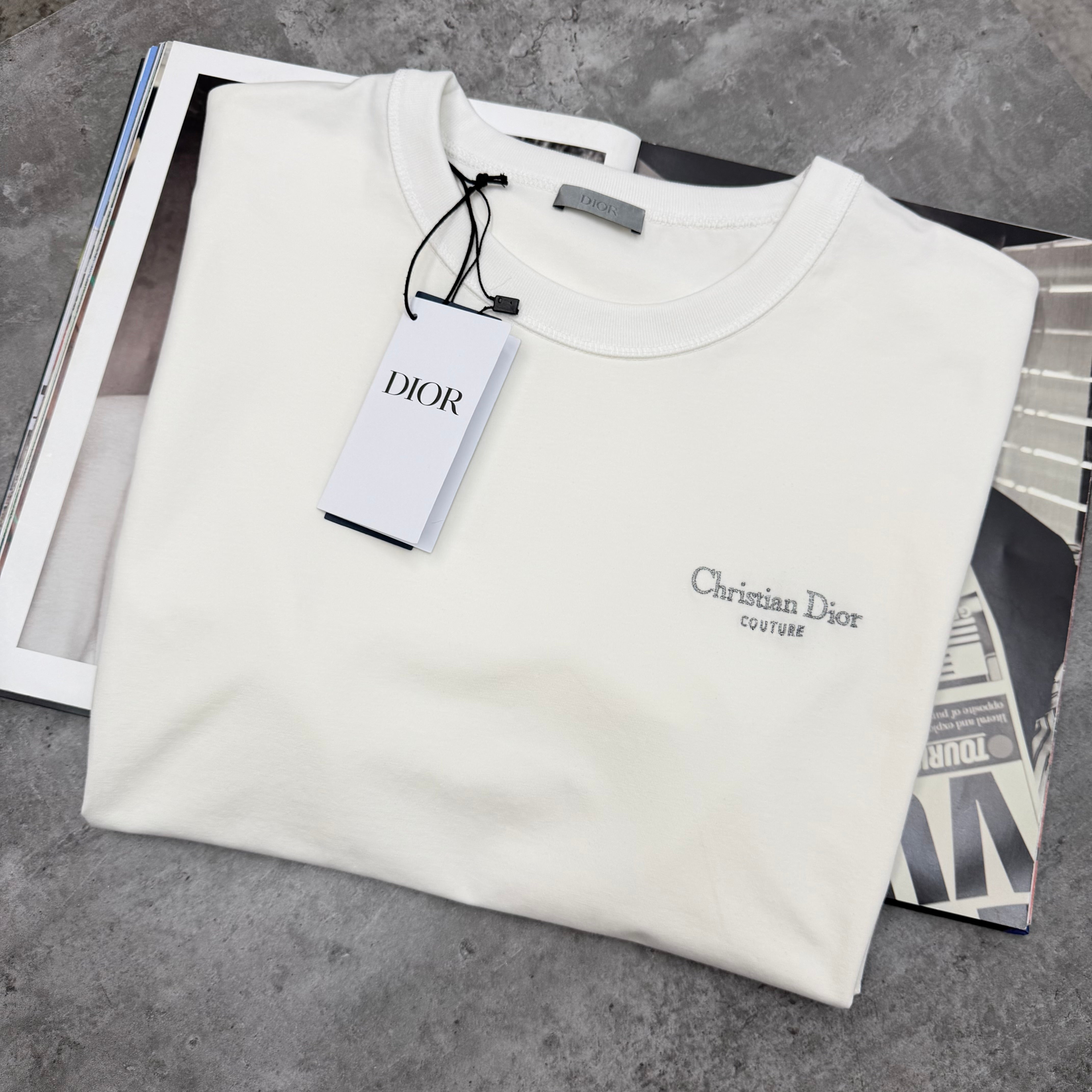 CD - RELAXED T-SHIRT - WHITE