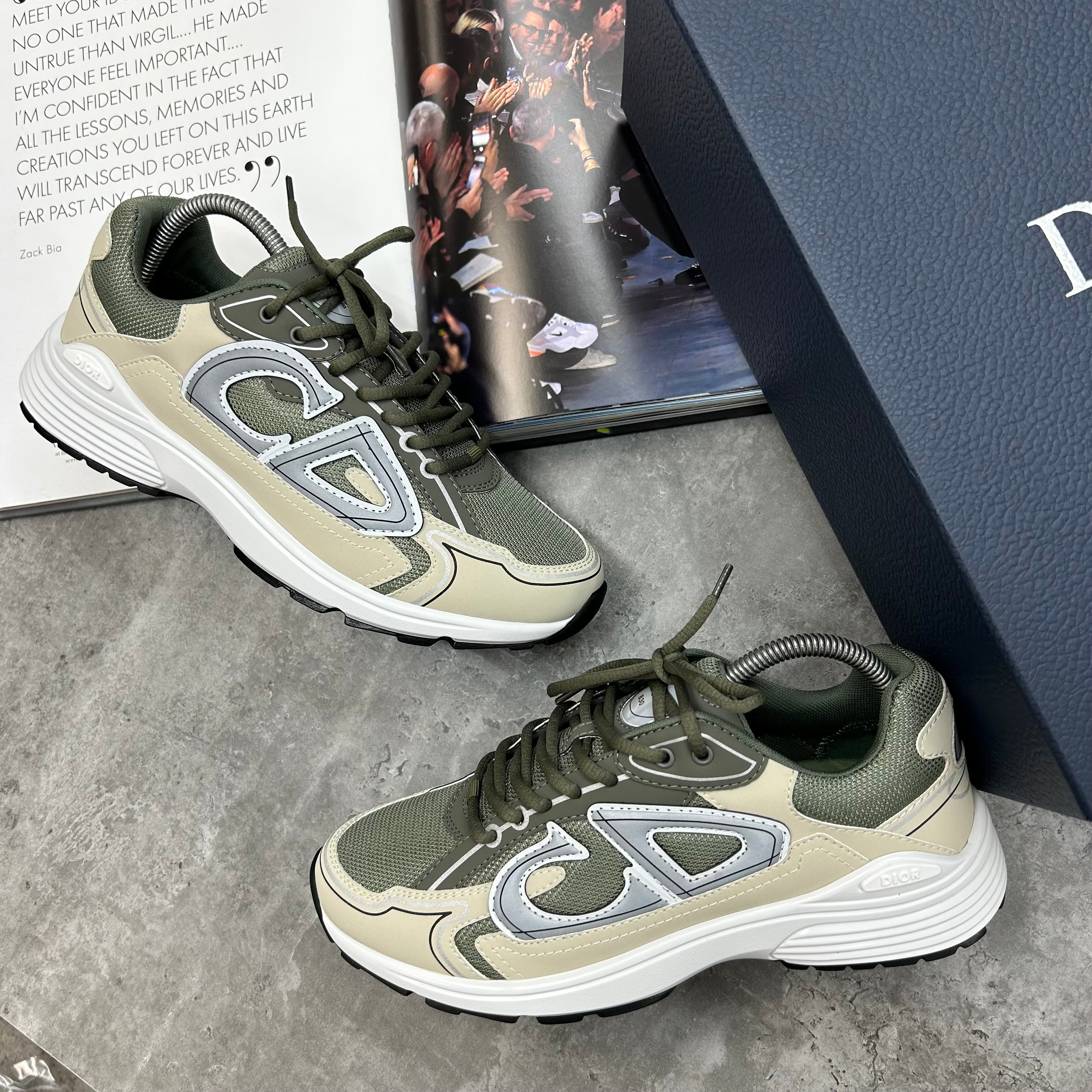 (PRE-ORDER) B30 - TRAINERS - OLIVE