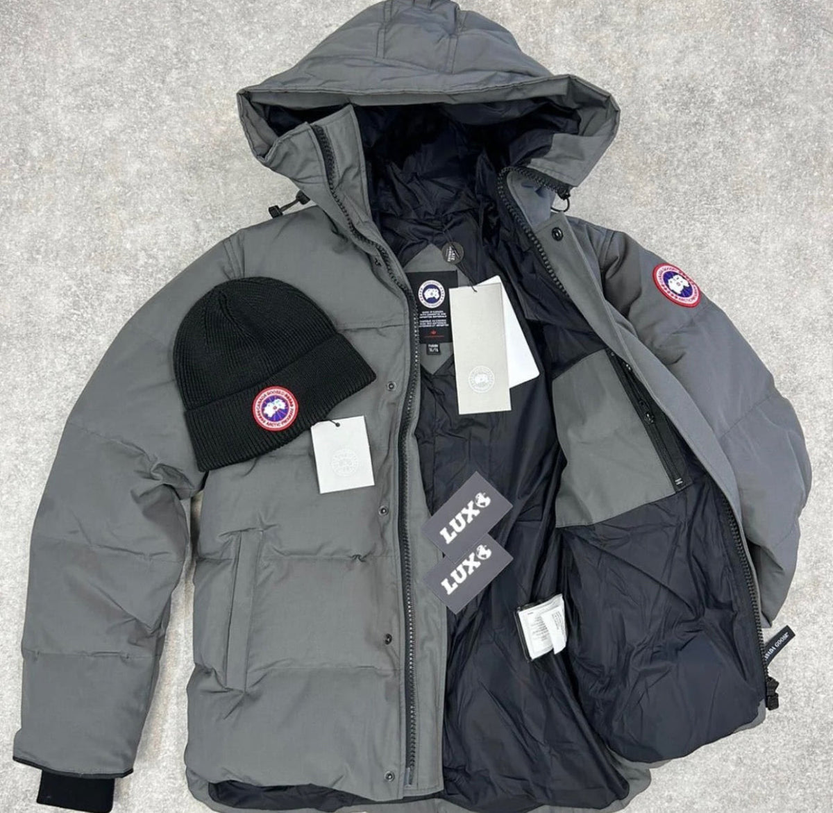 CG MACMILLAN COAT - CHARCOAL