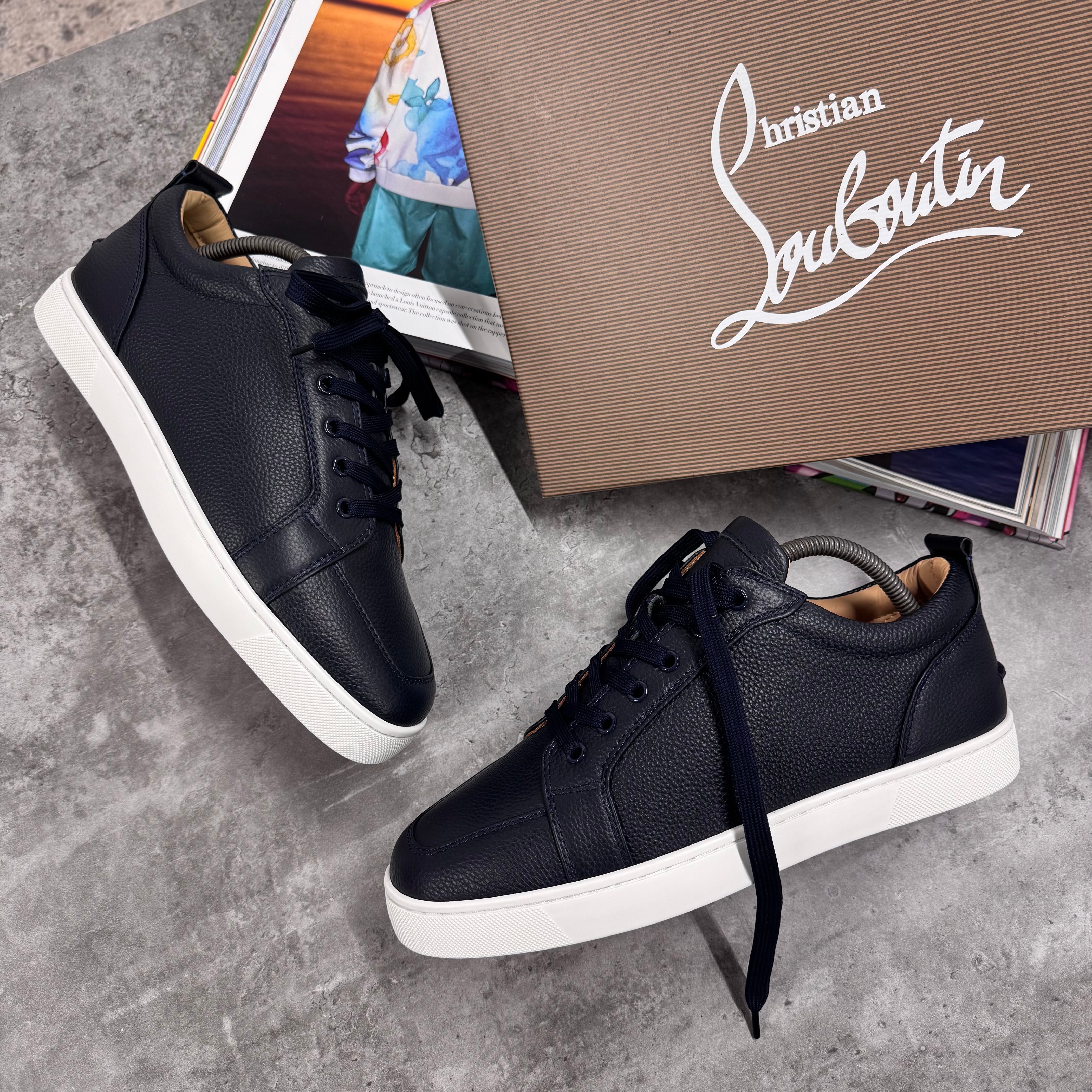 LOUB TRAINERS - NAVY