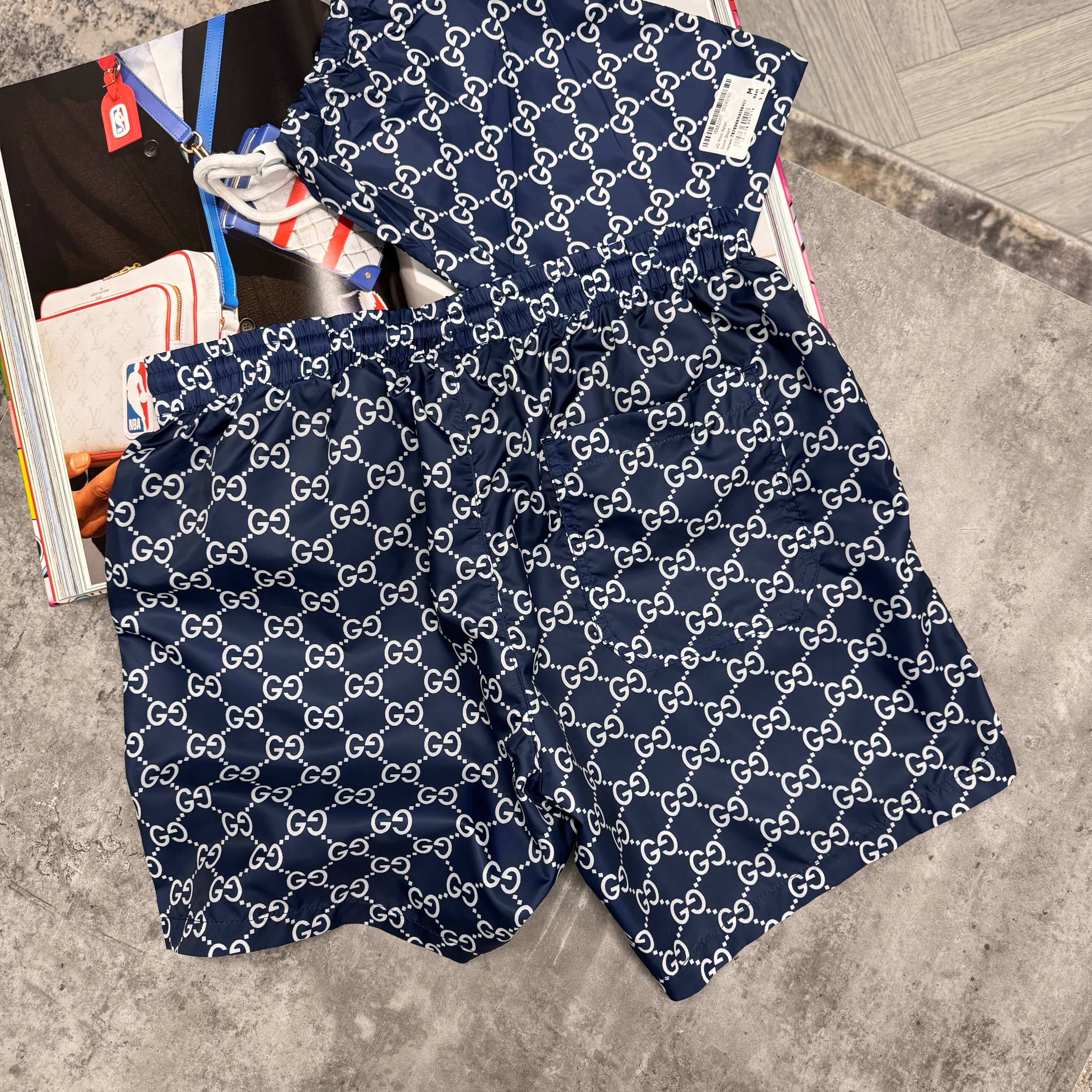 GCI BAGGED SWIM SHORTS - NAVY