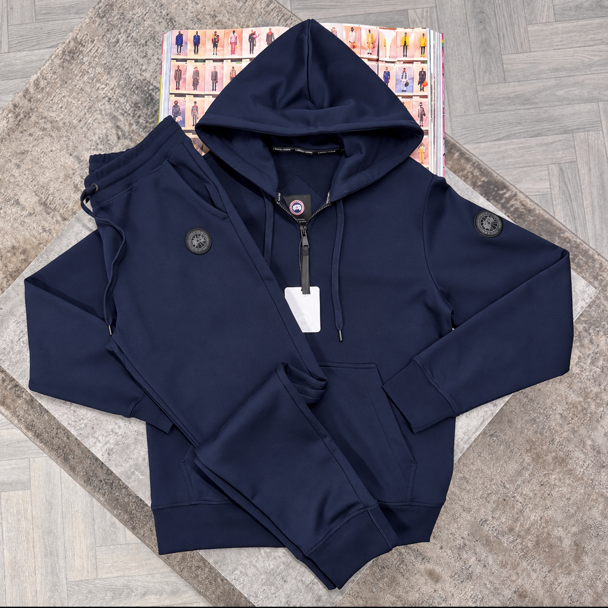 CG BLACK BADGE FULL ZIP TRACKSUIT - NAVY