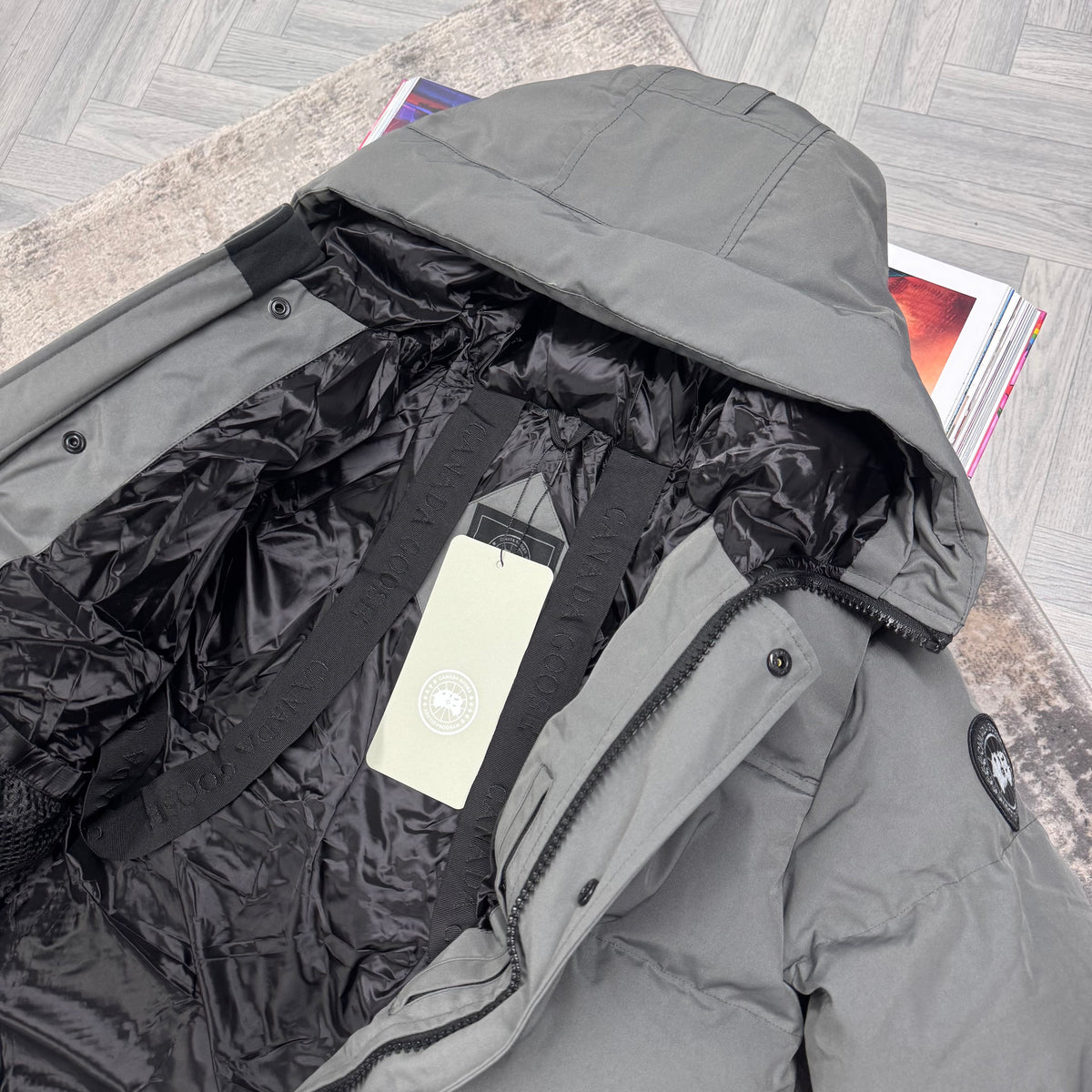 CG BLACK BADGE MACMILLAN COAT - ANTHRACITE