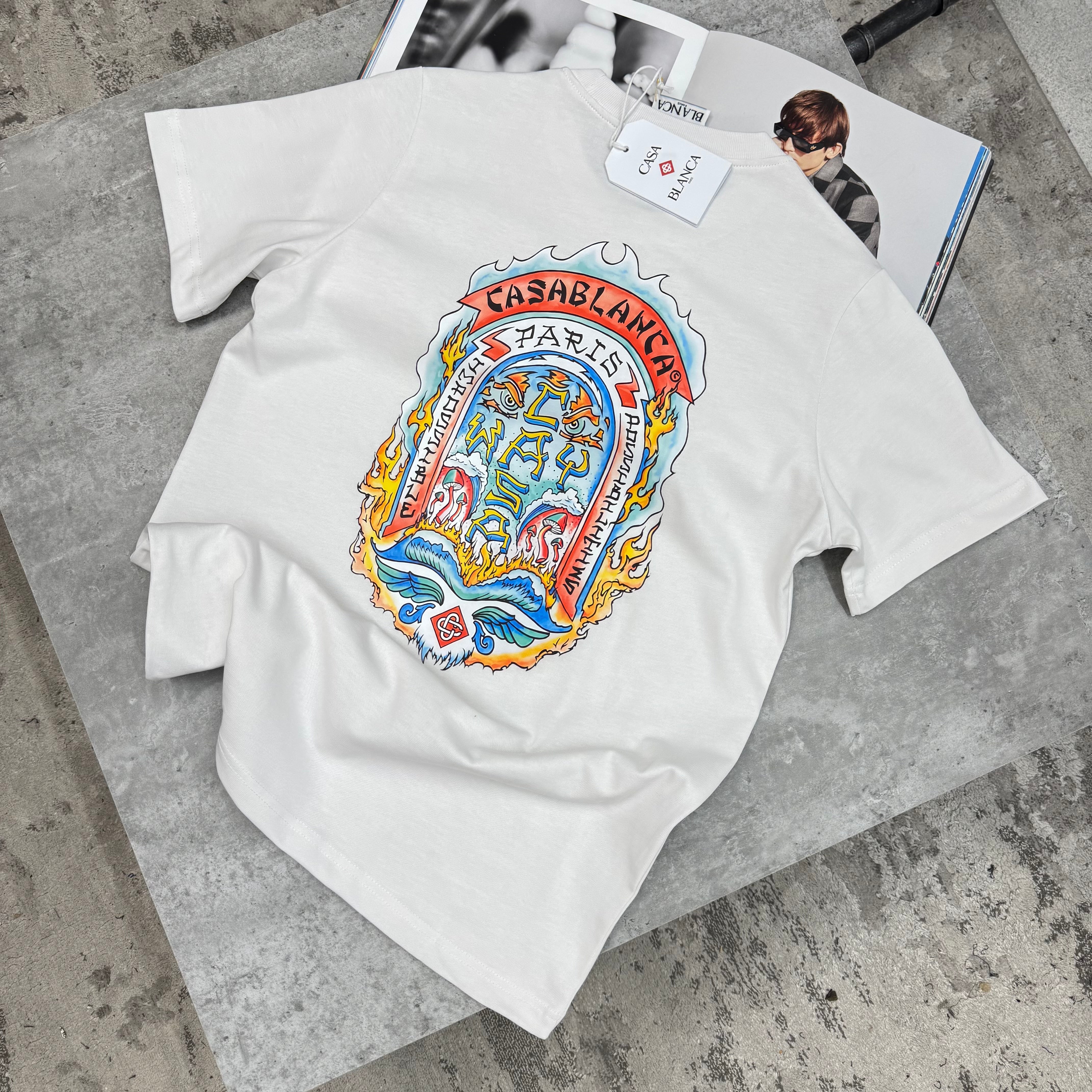 CASA - PARIS T-SHIRT - WHITE